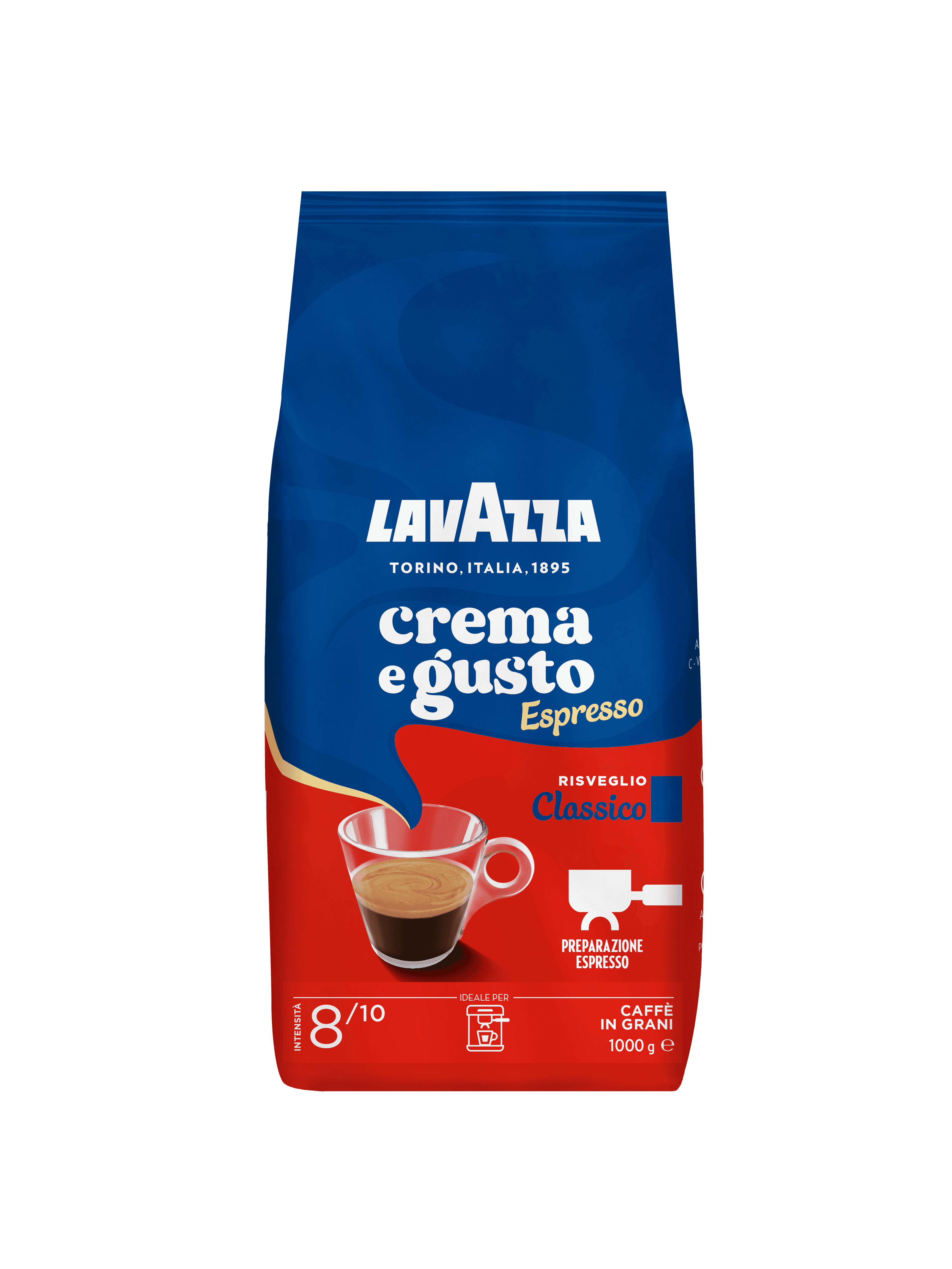 Crema e Gusto Classico Çekirdek Kahve (1000gr)