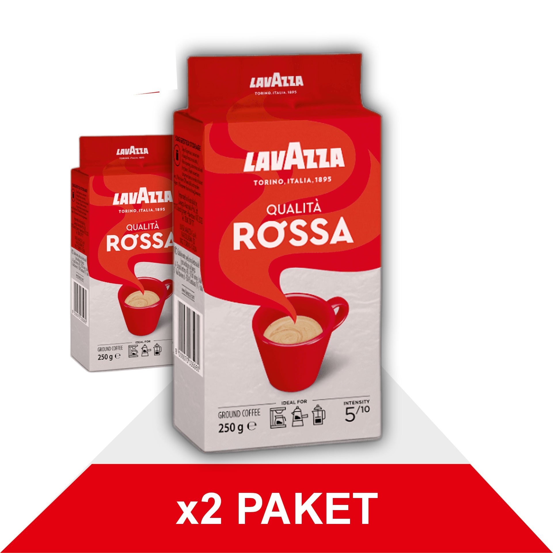 Qualità Rossa Filtre Kahve (250gr) x2