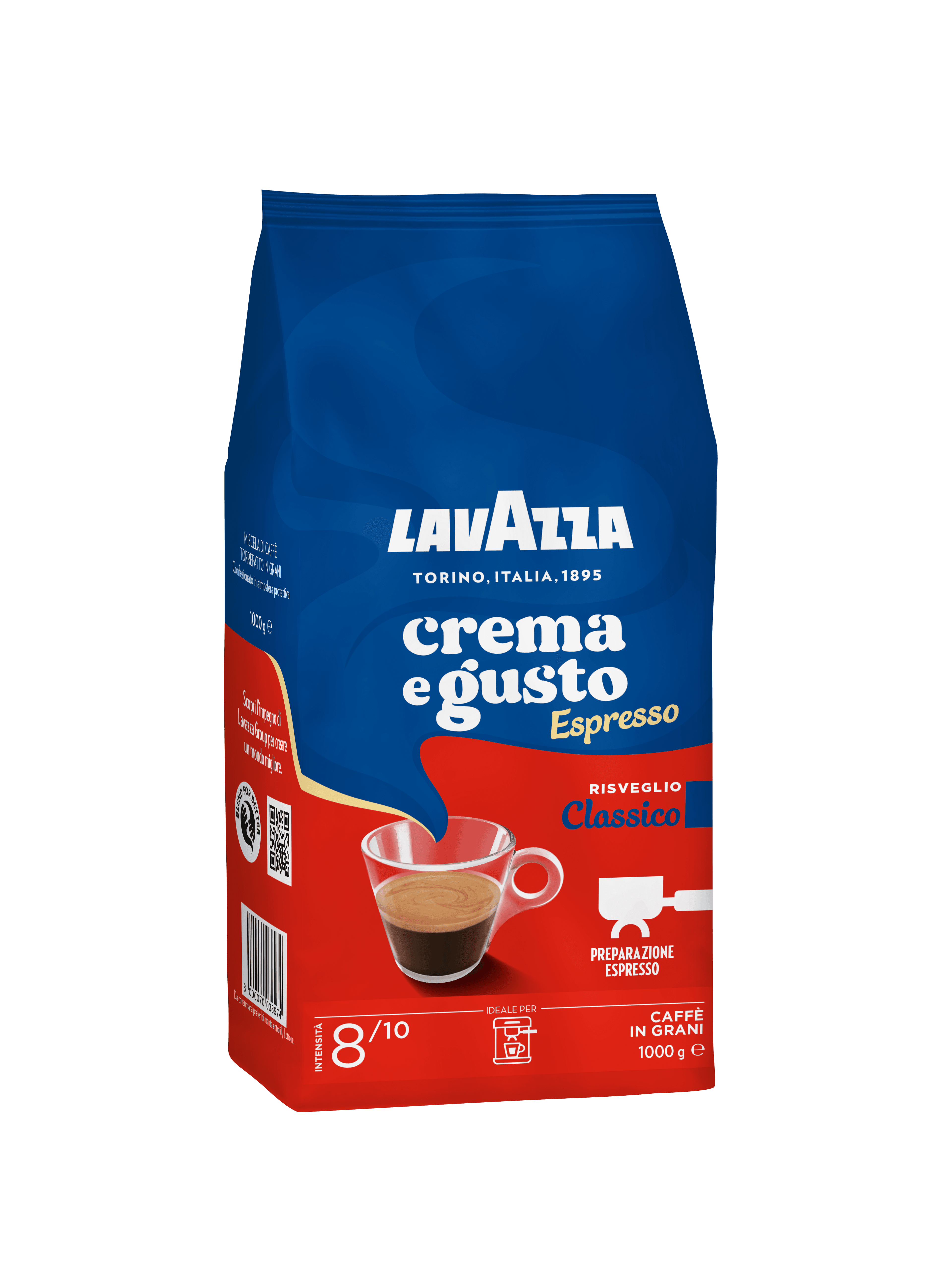 Crema e Gusto Classico Çekirdek Kahve (1000gr)