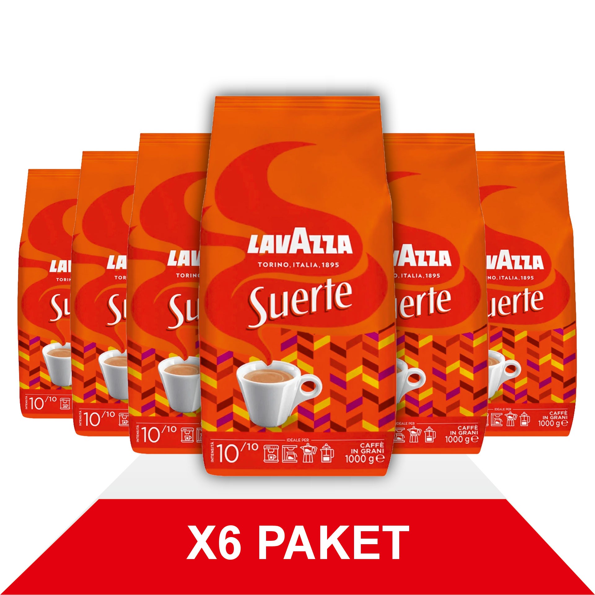 Suerte Çekirdek Kahve (1000gr) x6