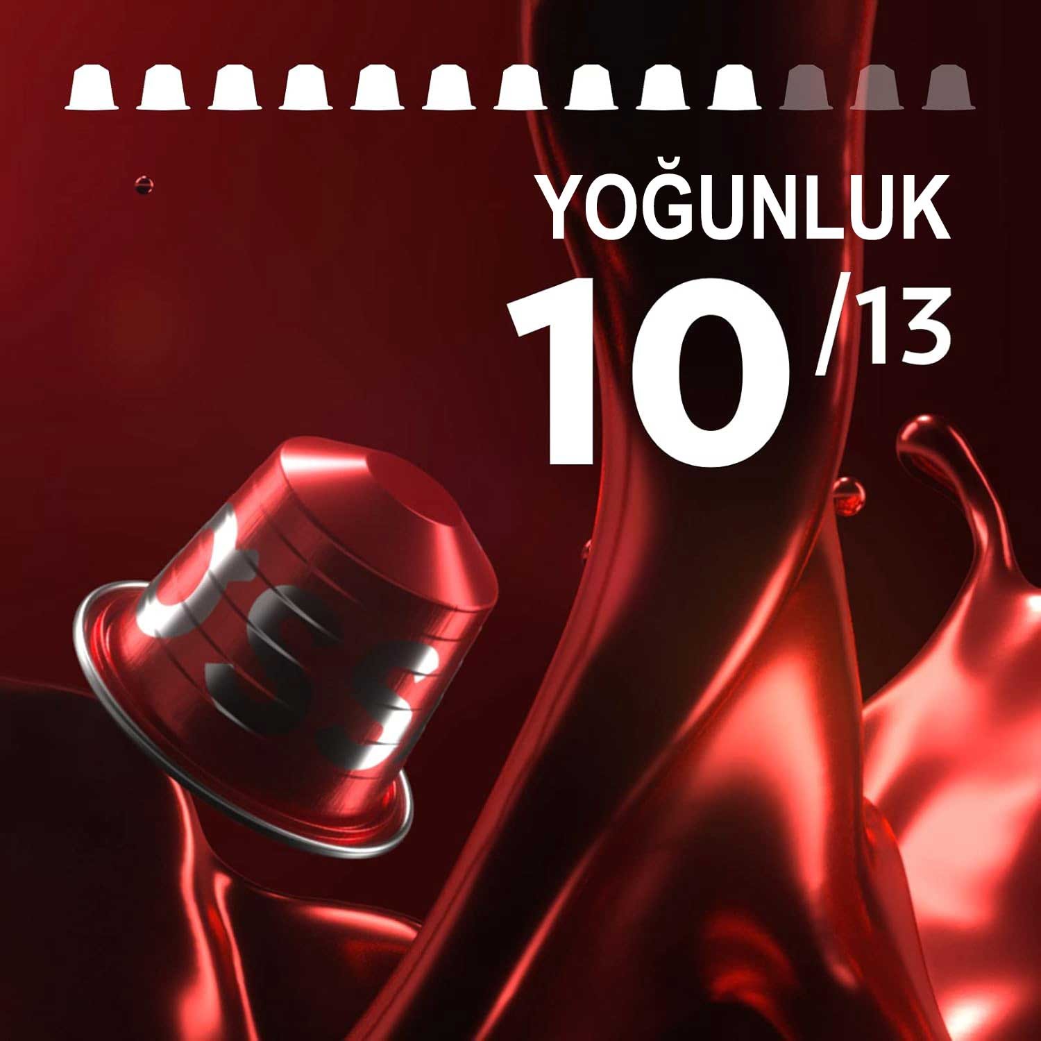 Qualità Rossa 57gr Nespresso® Uyumlu Alüminyum Kapsül