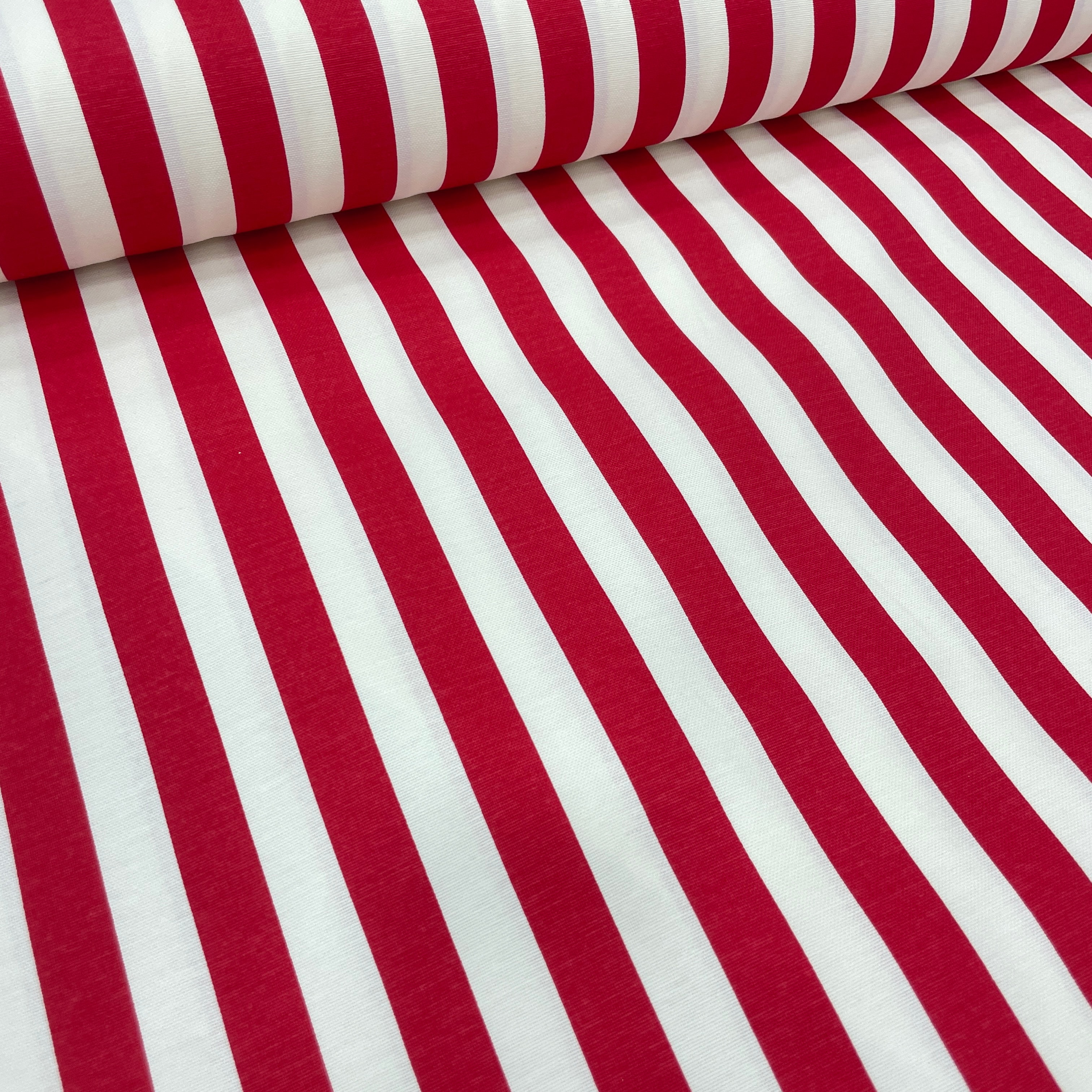 Küçükçalık Çizgili Duck Keten Kumaş – Döşemelik, Perdelik ve Masa Örtülük Kumaş