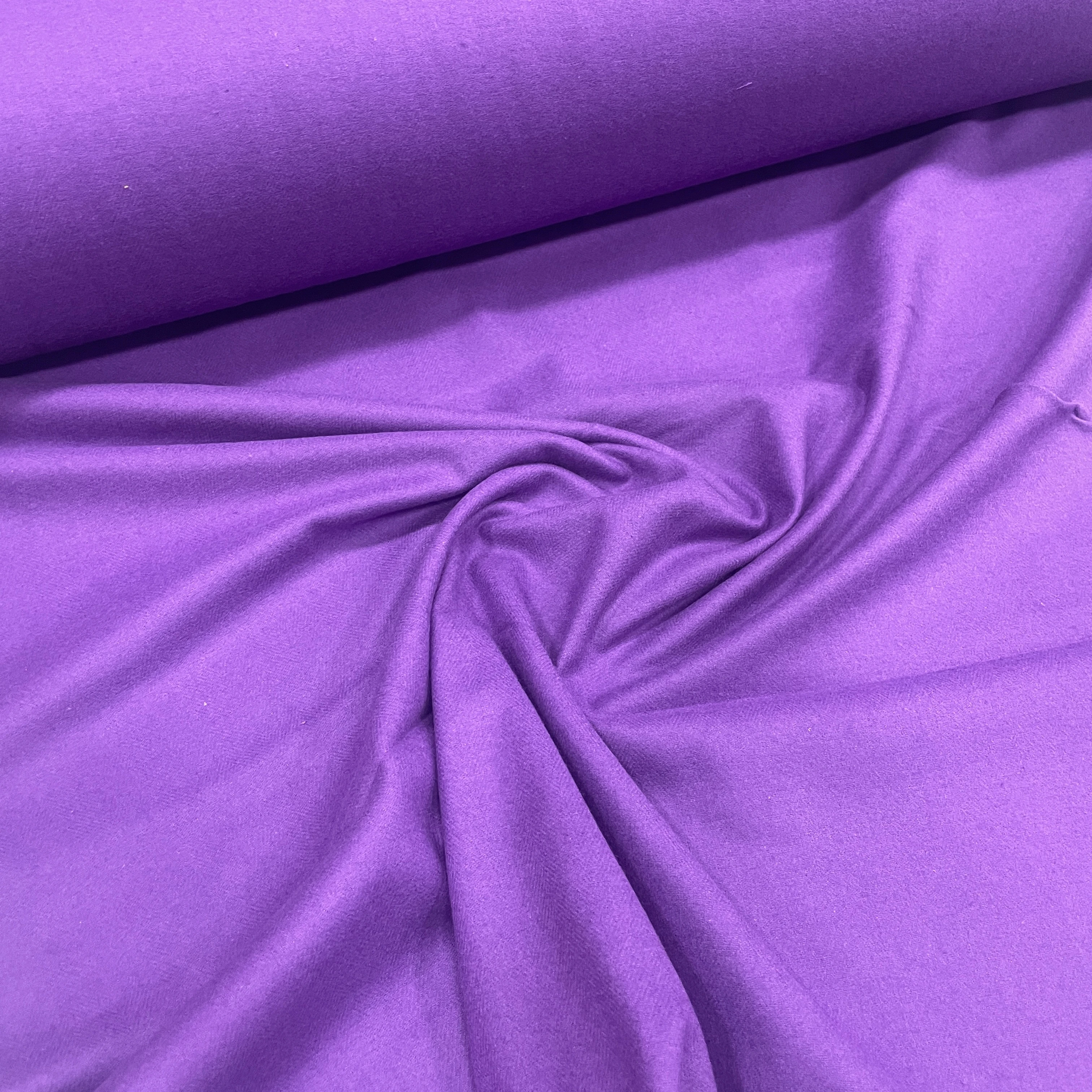 Lila Elbiselik Düz Renk Pazen Kumaş – 150cm Eninde, %100 Pamuk