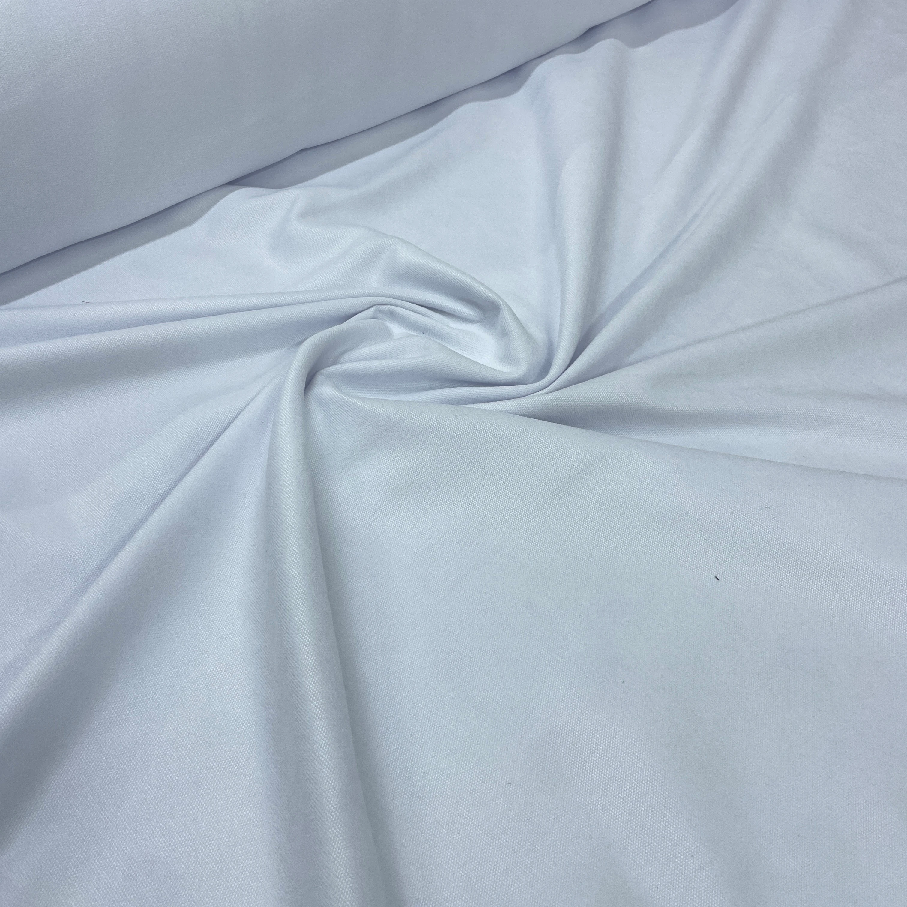 Beyaz 300cm Eninde Adafon Perdelik & Masa Örtülük Kumaş