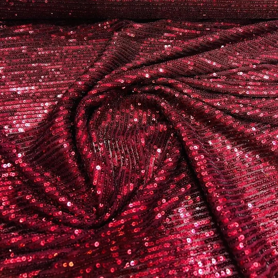 Zara Payet Kumaş - Bordo