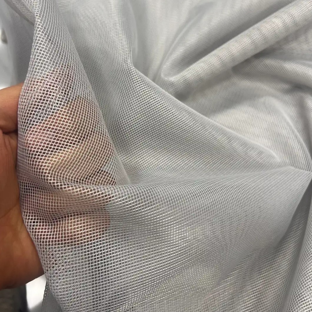 Tel Kırma Tülü, Markuzet Kumaş 300Cm Genişlik - Antrasit