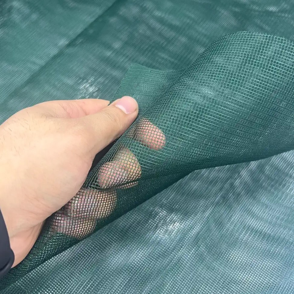 Tel Kırma Tülü, Markuzet Kumaş 300Cm Genişlik - Koyu Yeşil