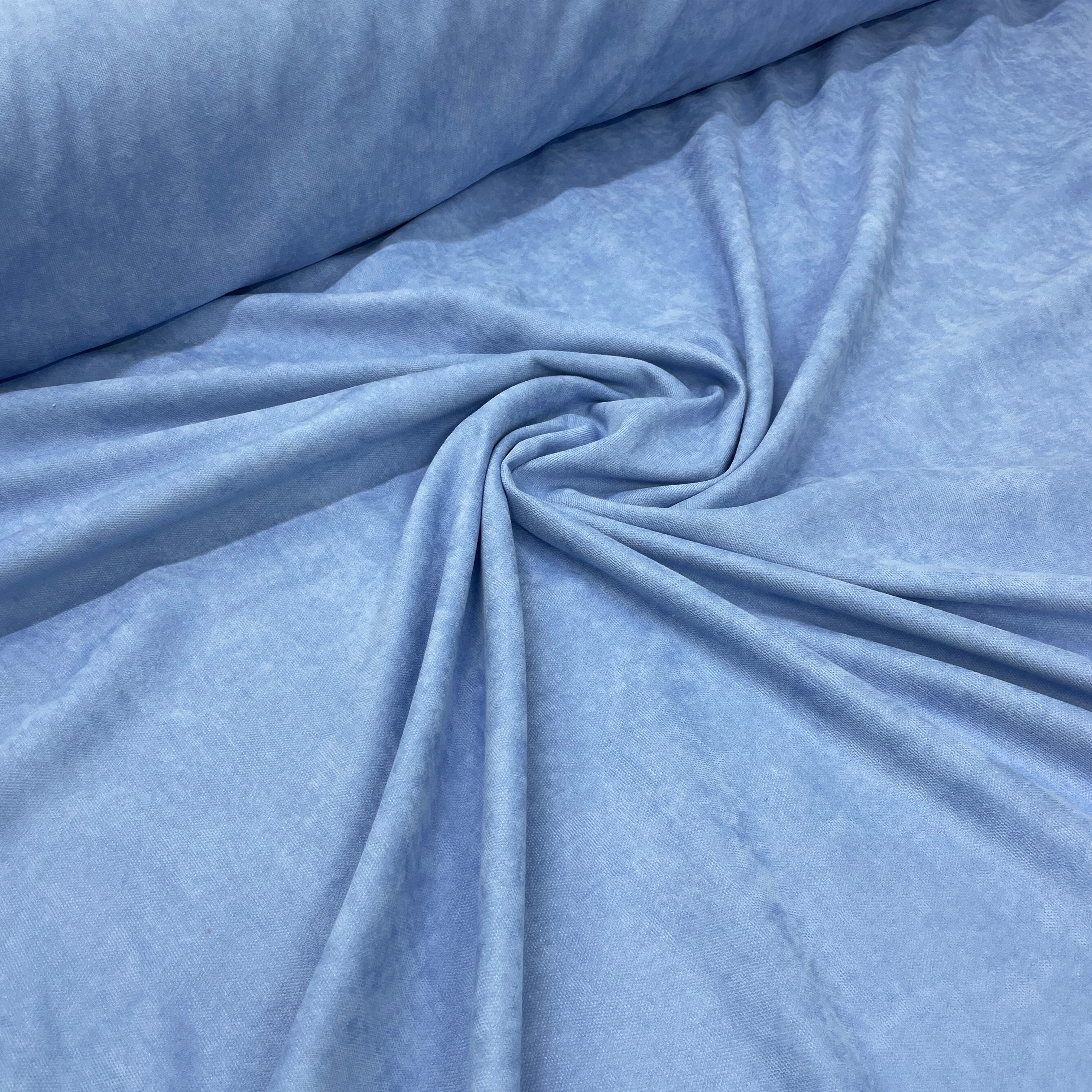 Mavi 300cm Eninde Adafon Perdelik & Masa Örtülük Kumaş