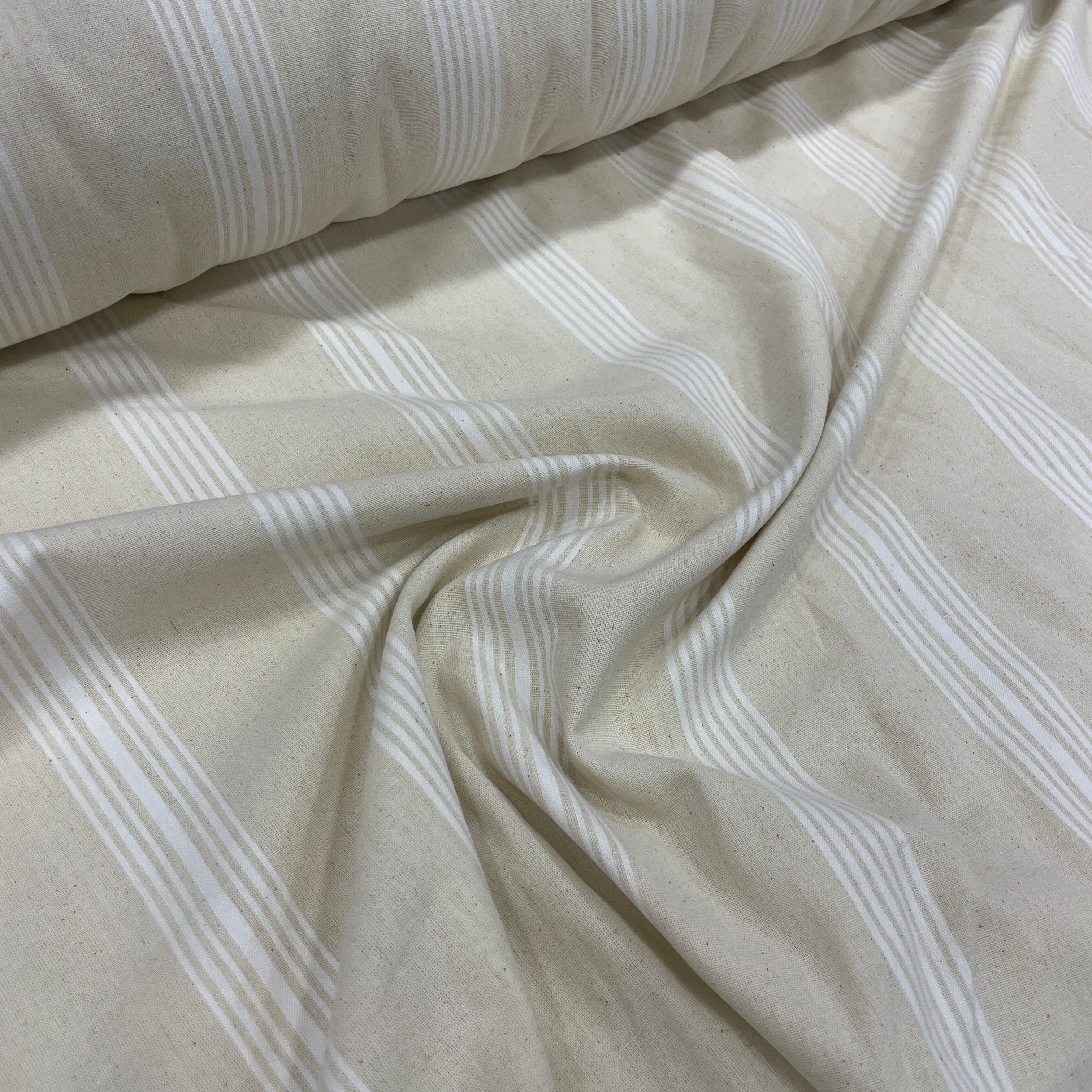 Buldan %100 Pamuklu Çarşaflık Kumaş - Açık Bej