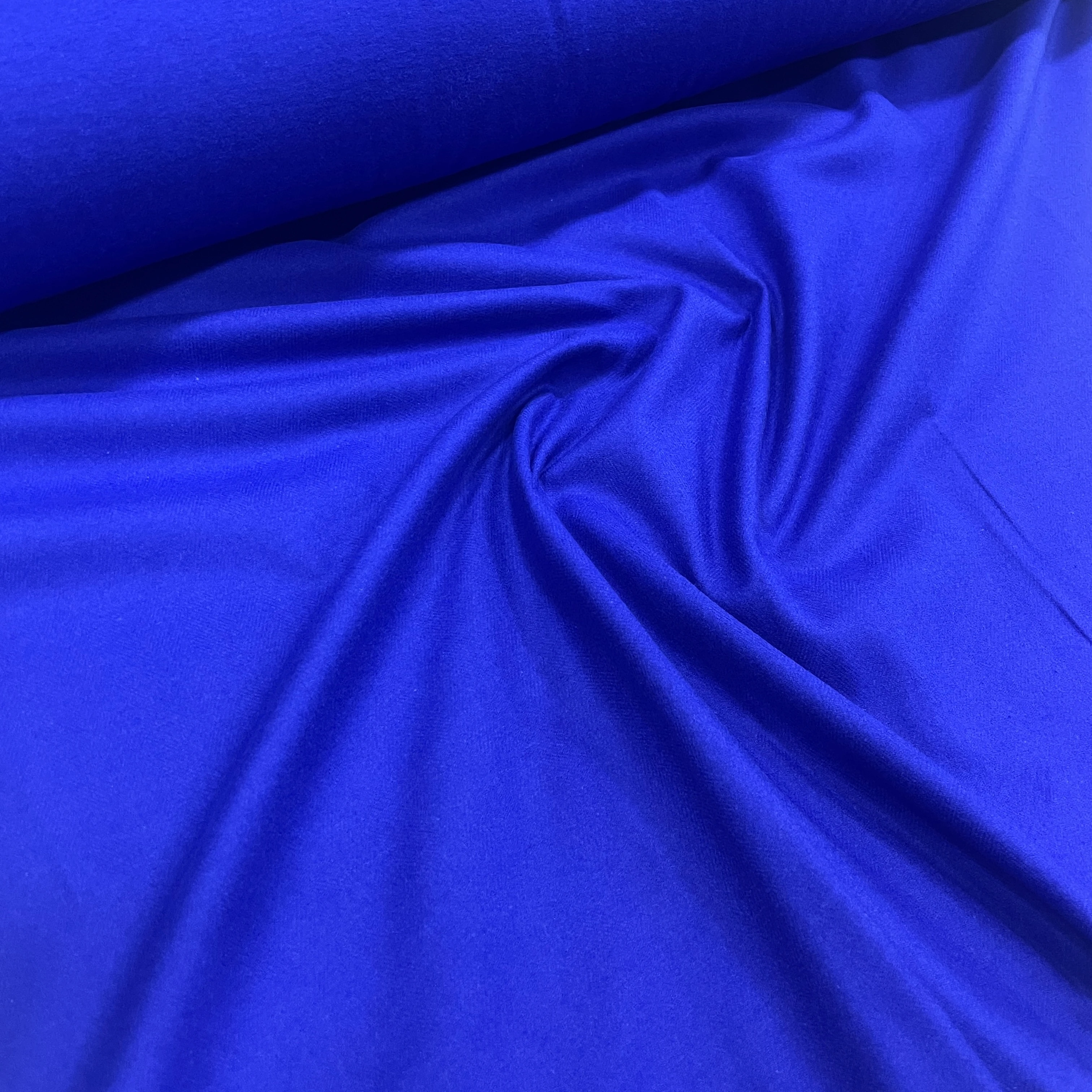 Saks Mavi Elbiselik Düz Renk Pazen Kumaş – 150cm Eninde, %100 Pamuk