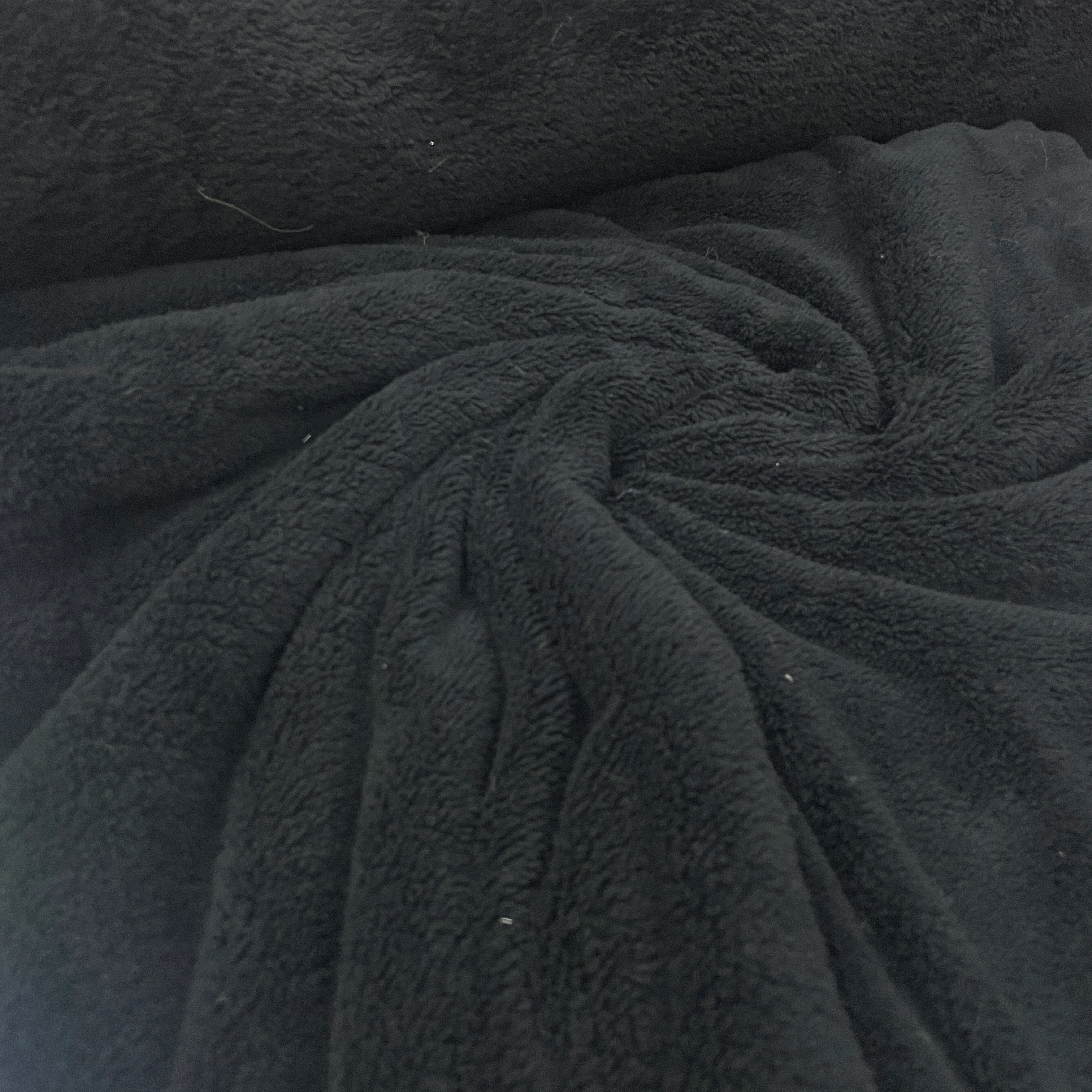 Siyah Welsoft Kumaş