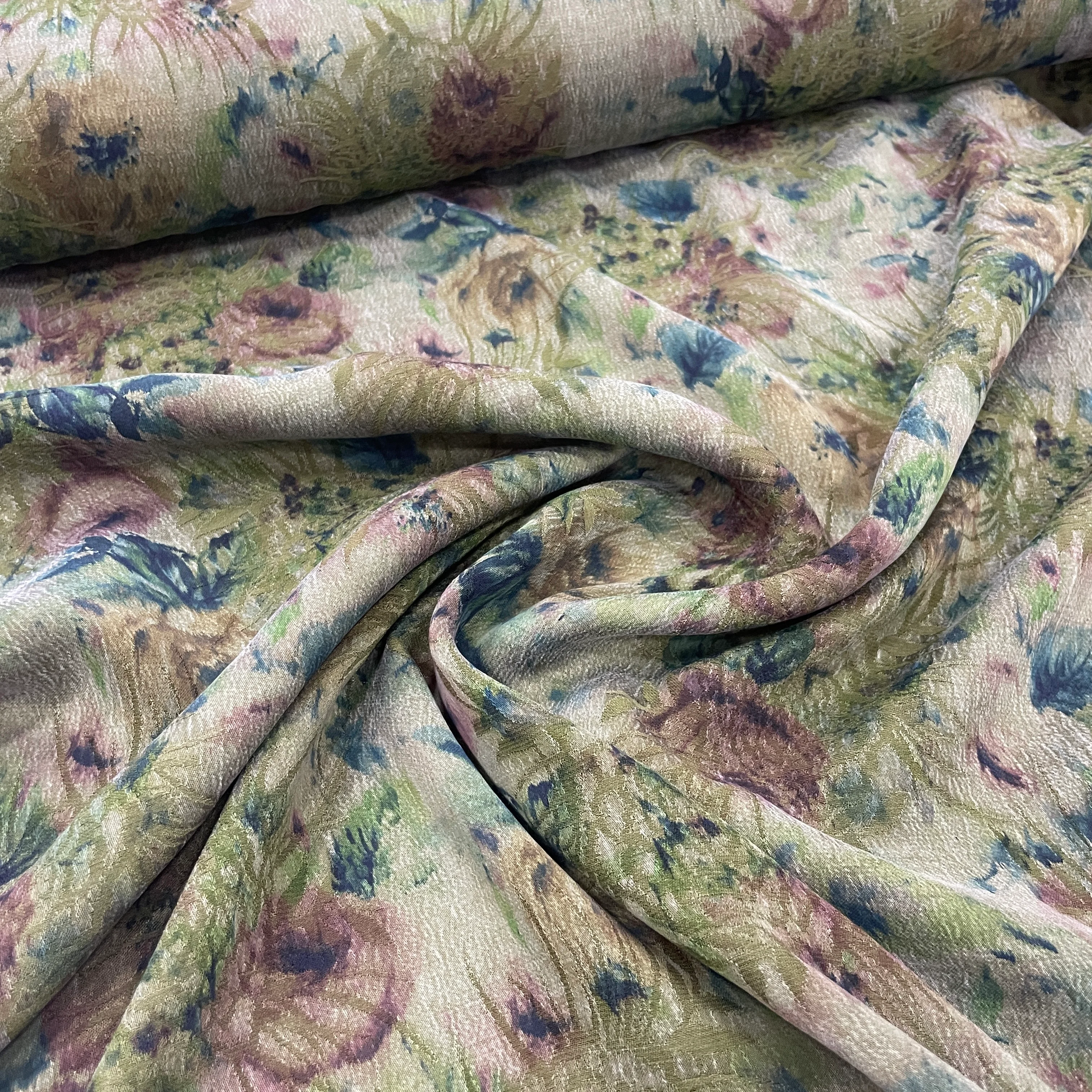 %100 İpek Cupro Kumaş - v3