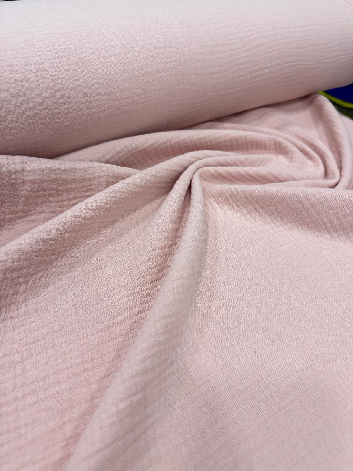 AÇIK PEMBE FİSTO MÜSLİN