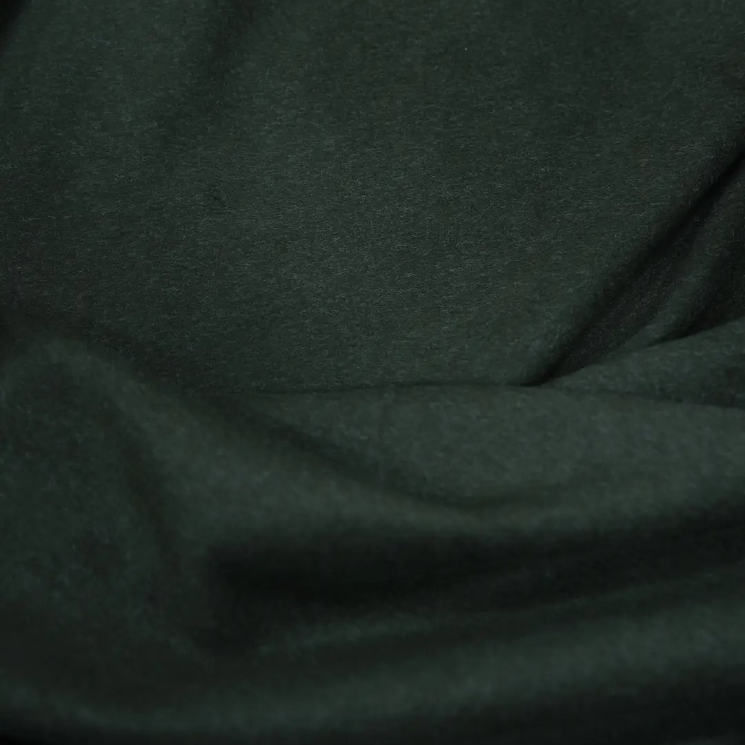 Brush Özel Seri Yün Kaşe Kumaş, Premium Kalite Kaşe - YEŞİL