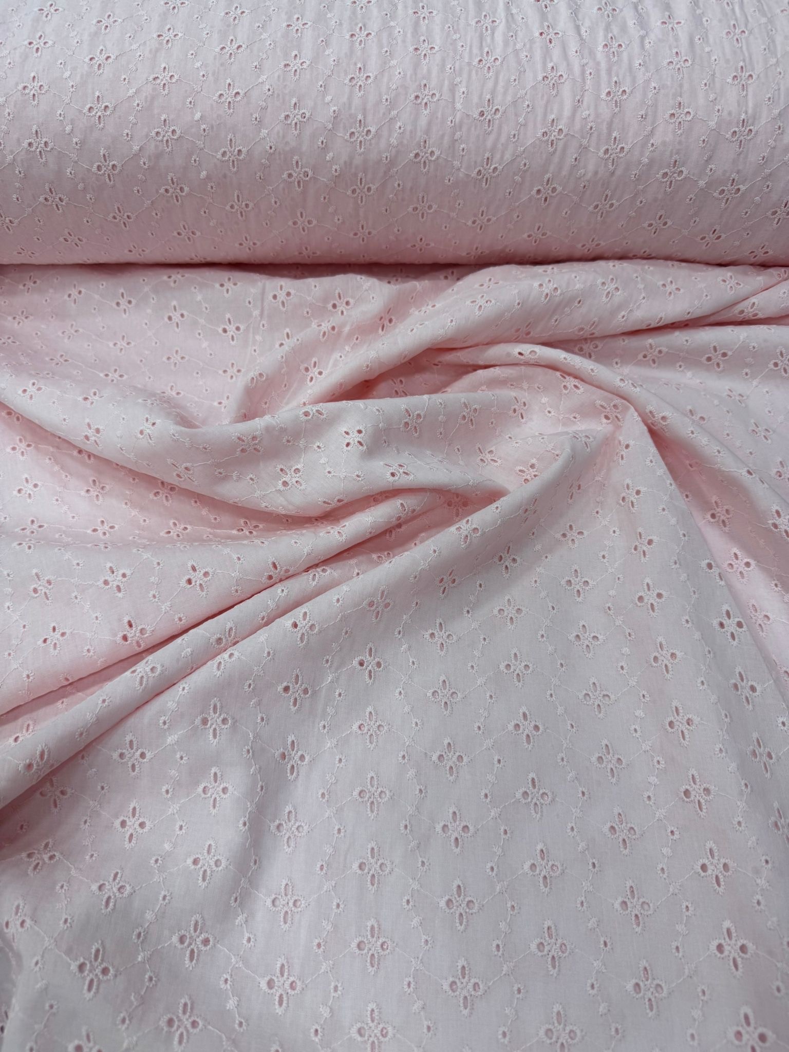 PAMUKLU FİSTO KUMAŞ EN 150cm - PAMUKLU FİSTO AÇIK PEMBE