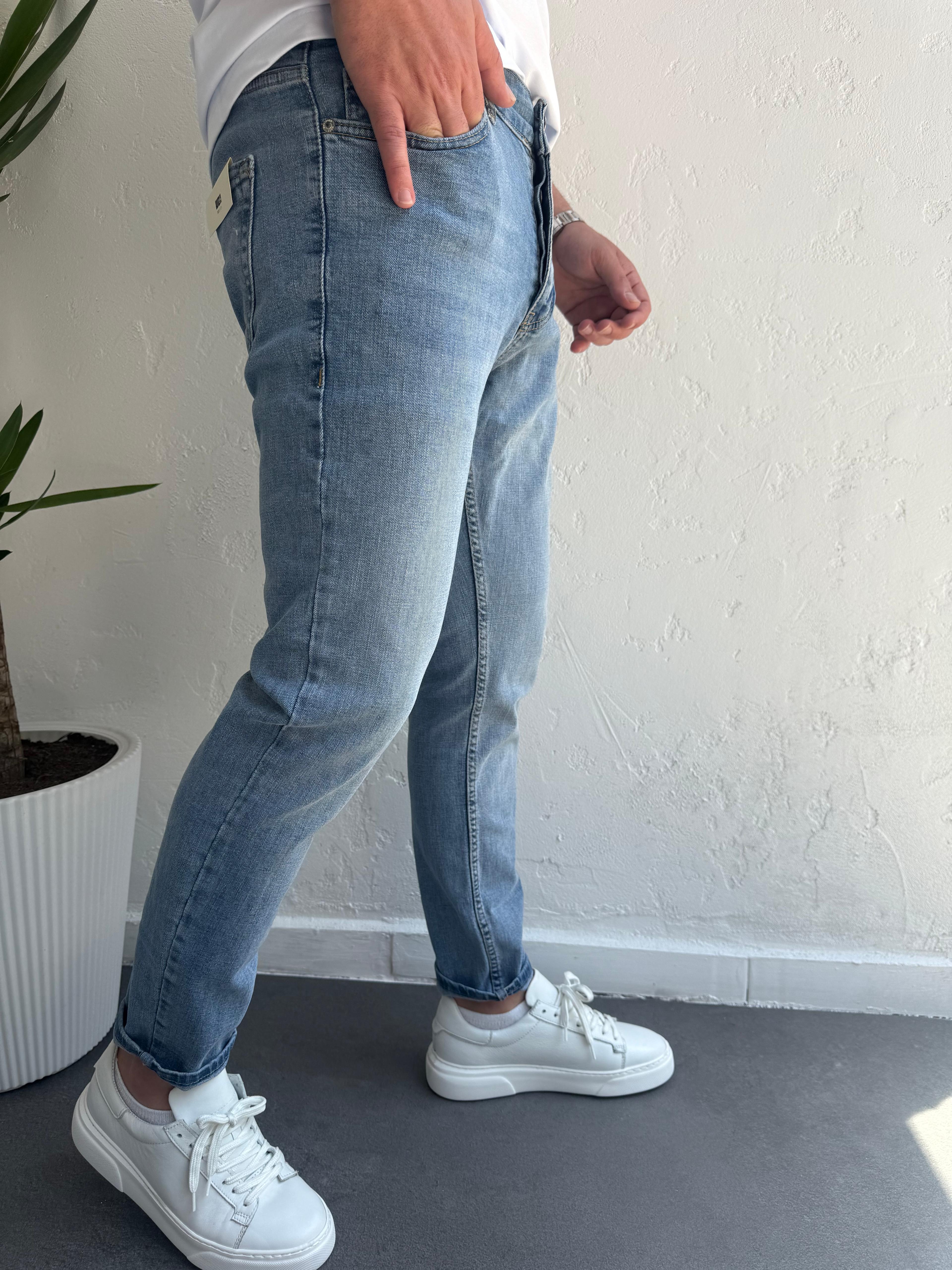 We11 Skinny Slimfit Açık Mavi