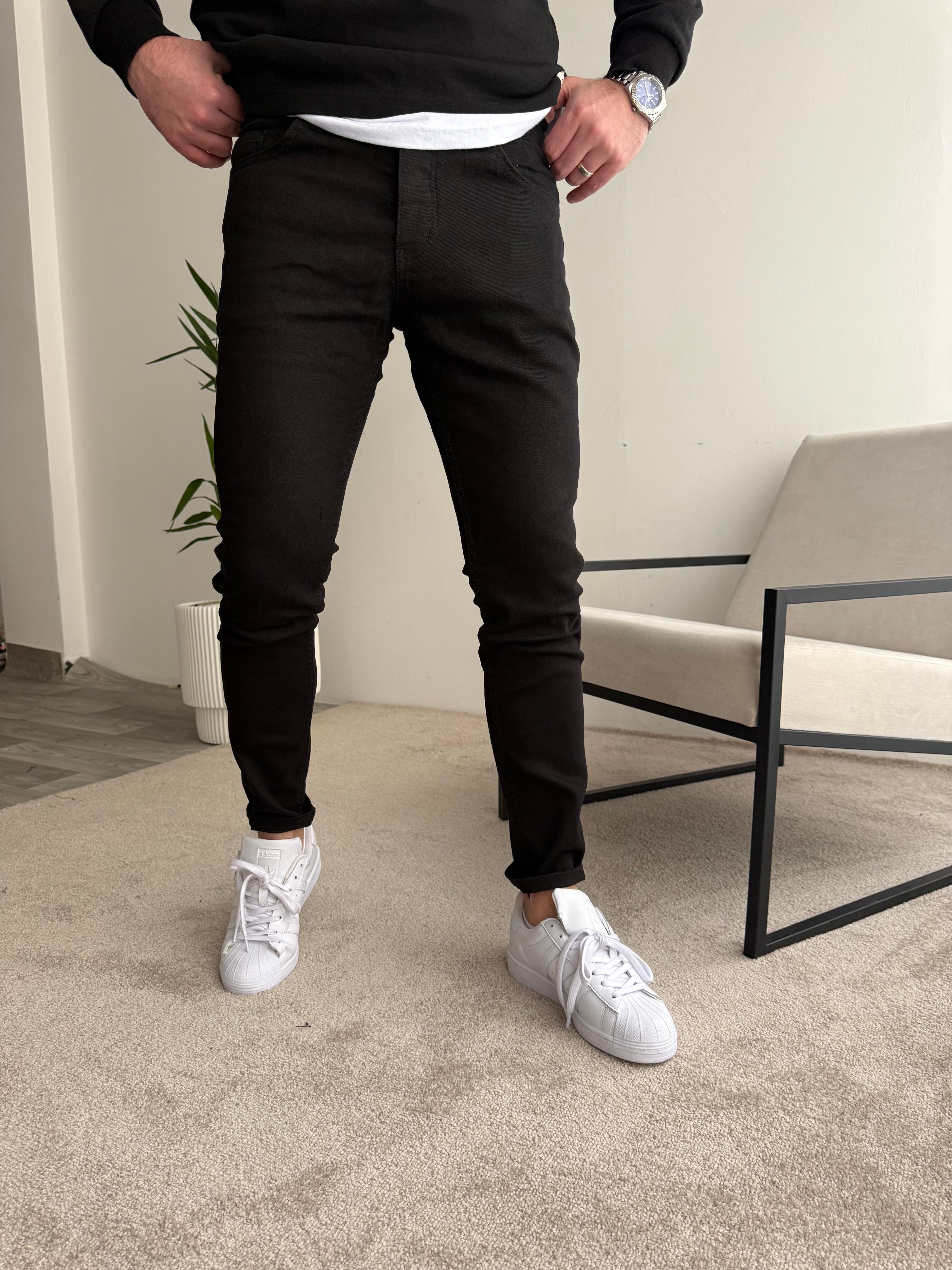 Skinny Kot Siyah