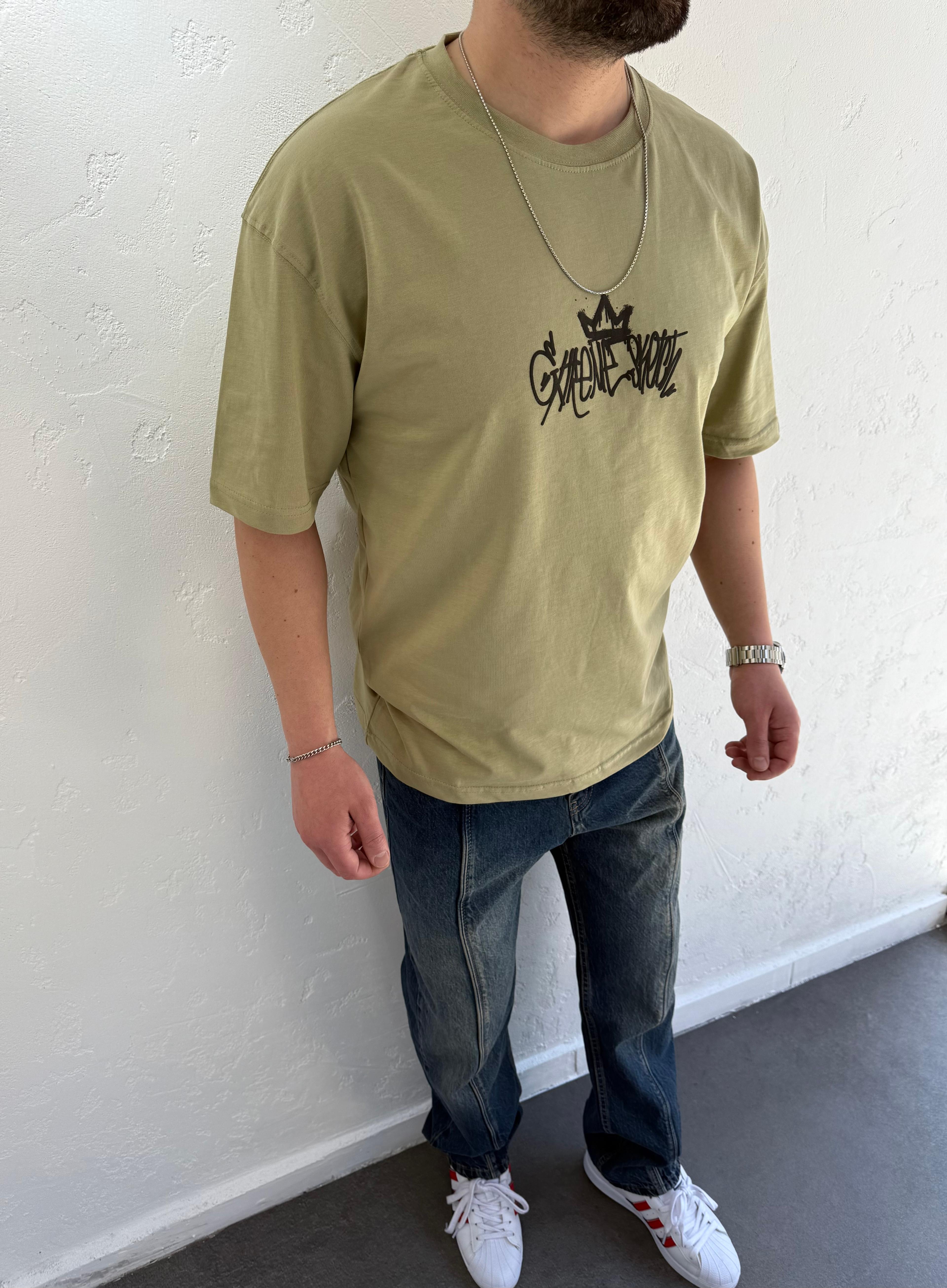 GK Oversize Tshirt Haki