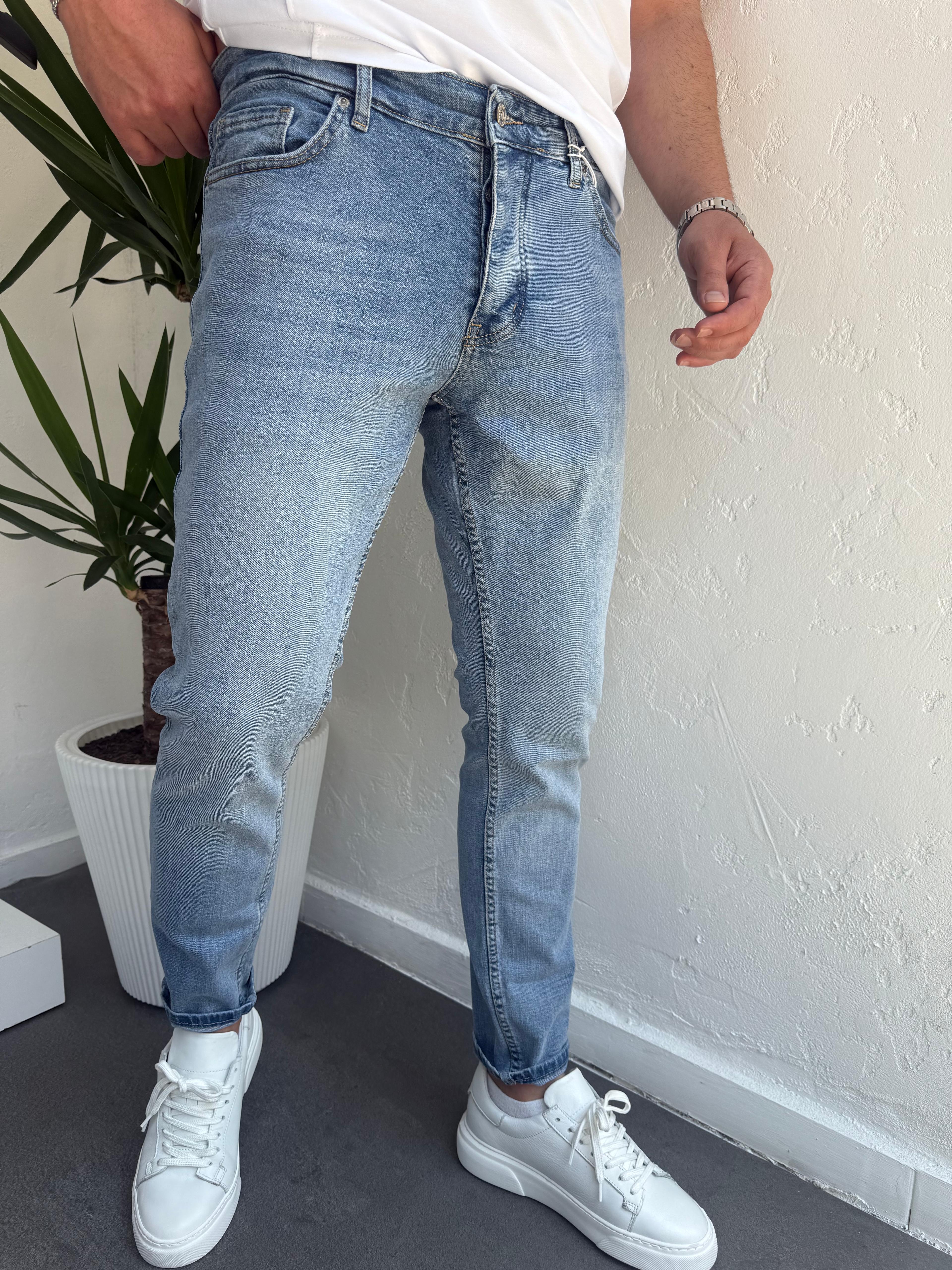 We11 Skinny Slimfit Açık Mavi