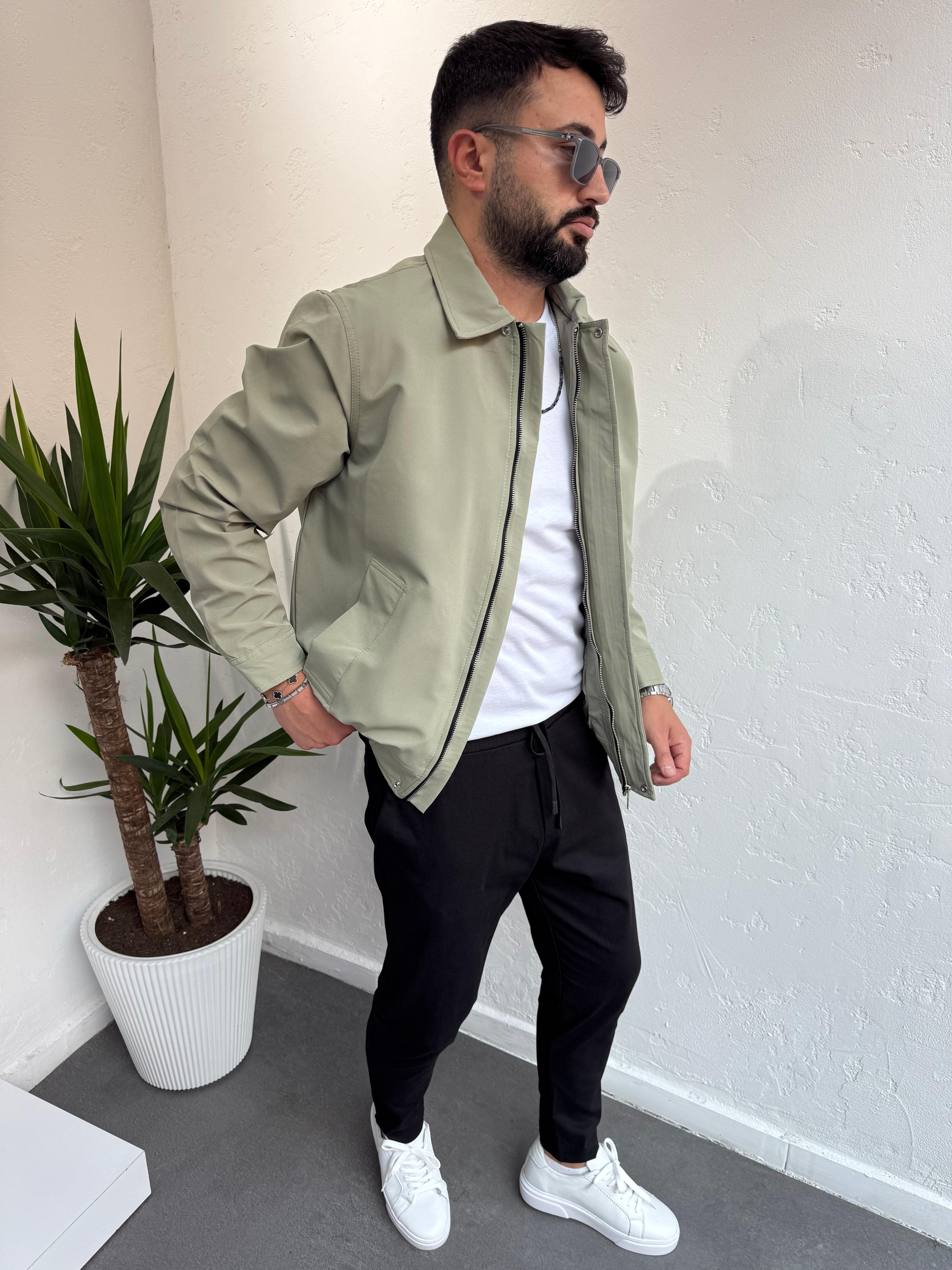 Zr Model Kolej Ceket Yeşil