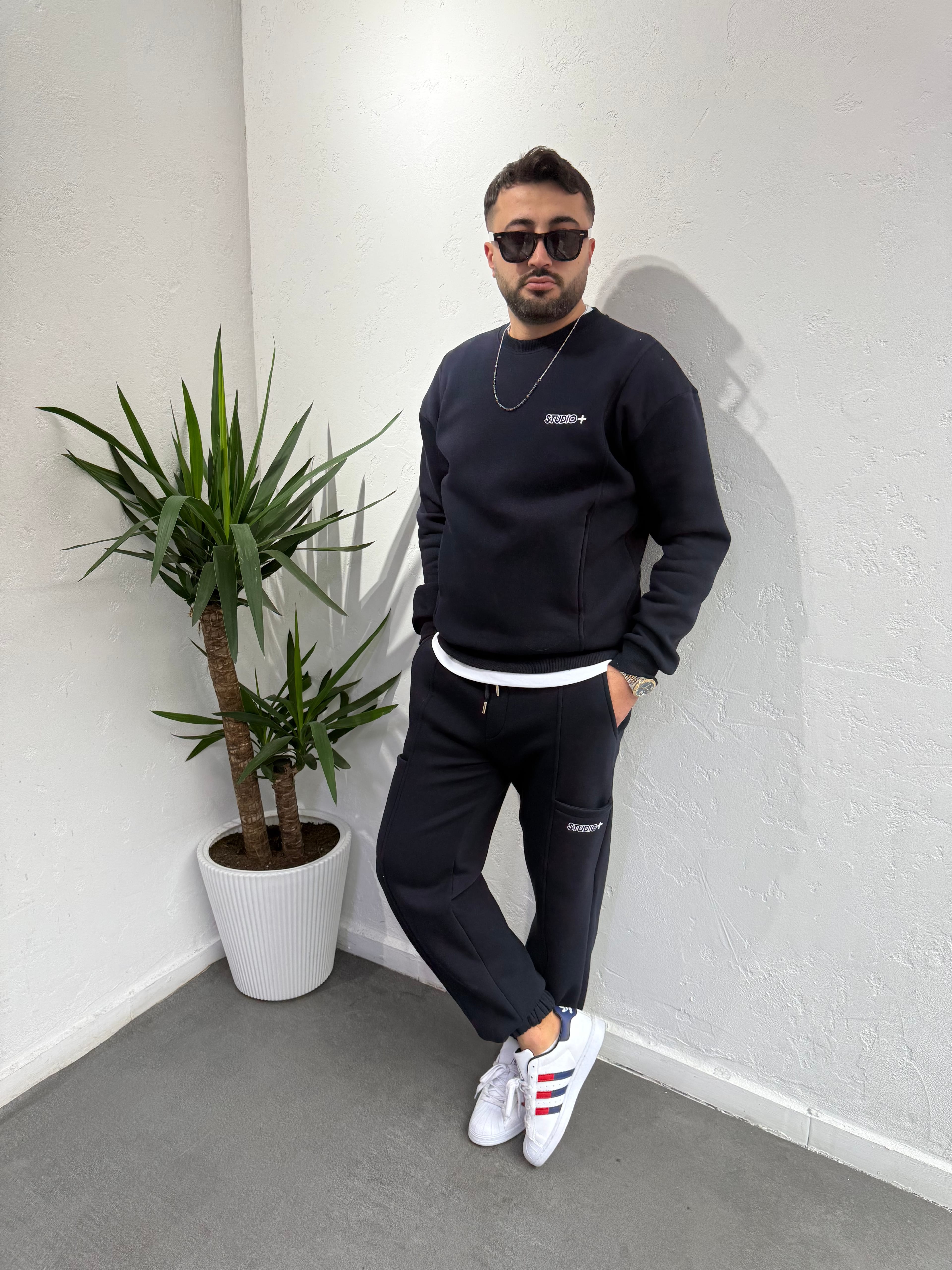 Studio+ Baggy Eşofman Takımı Lacivert