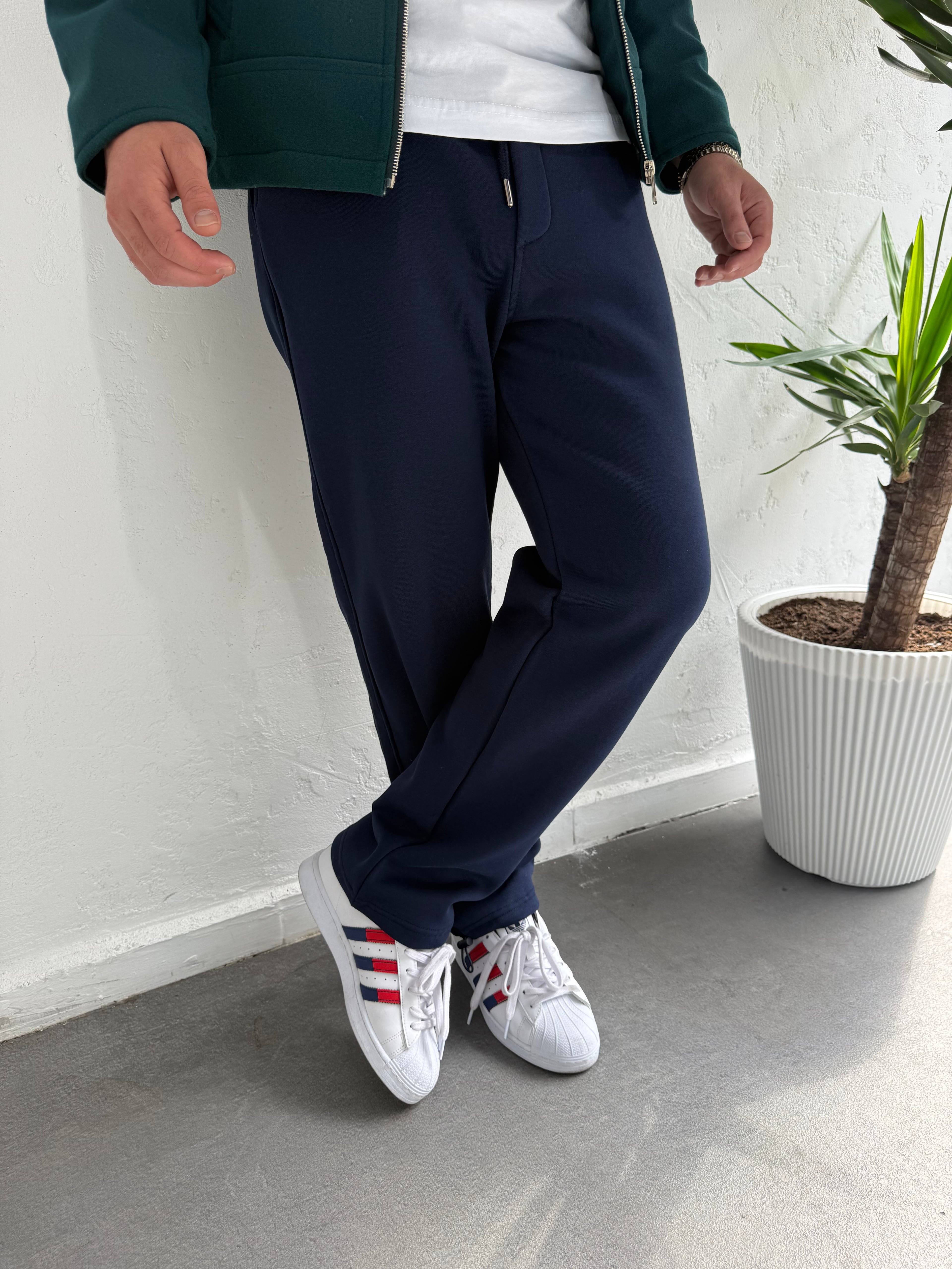 STWD Cotton Eşofman Altı Mavi