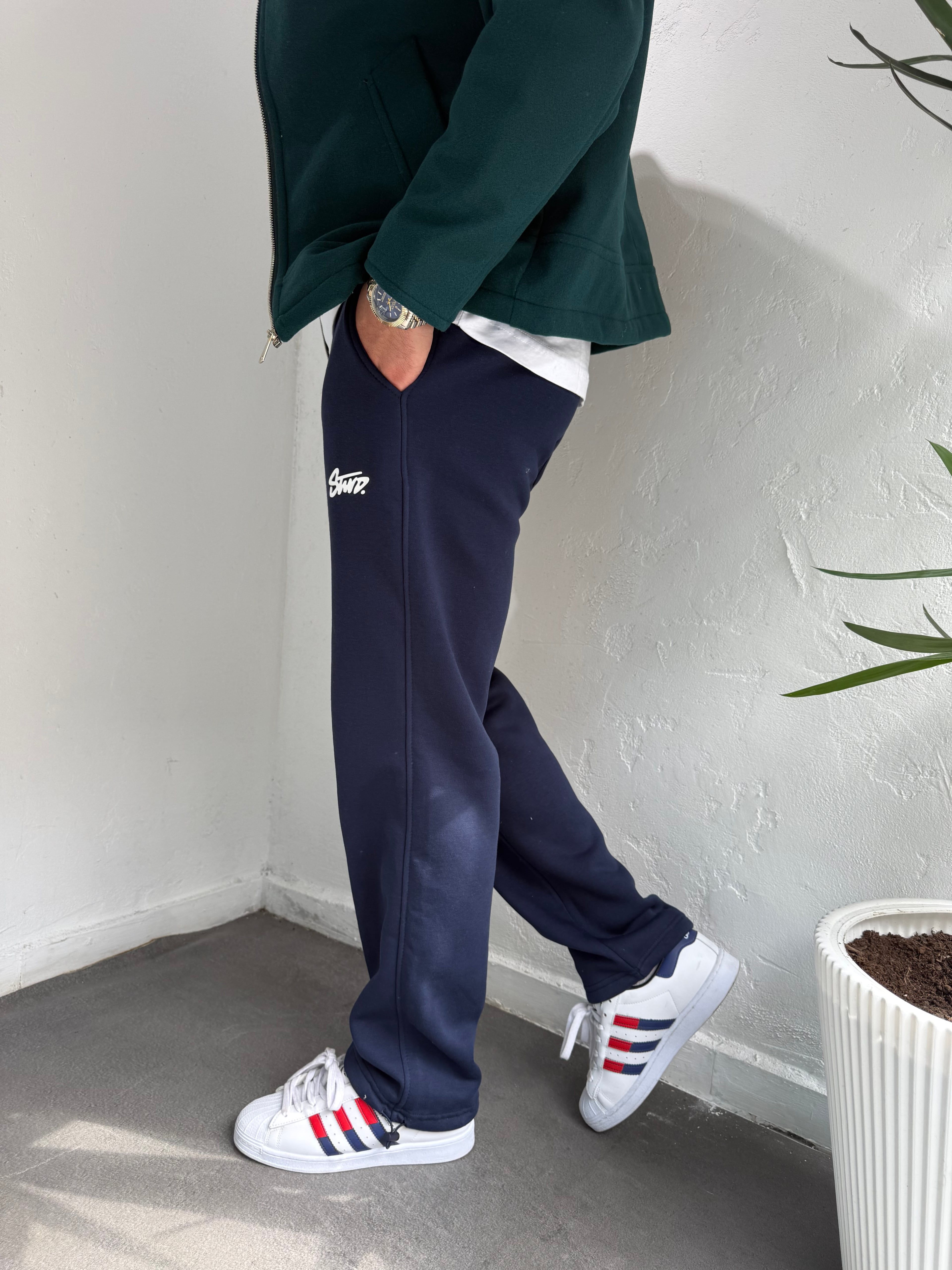 STWD Cotton Eşofman Altı Mavi