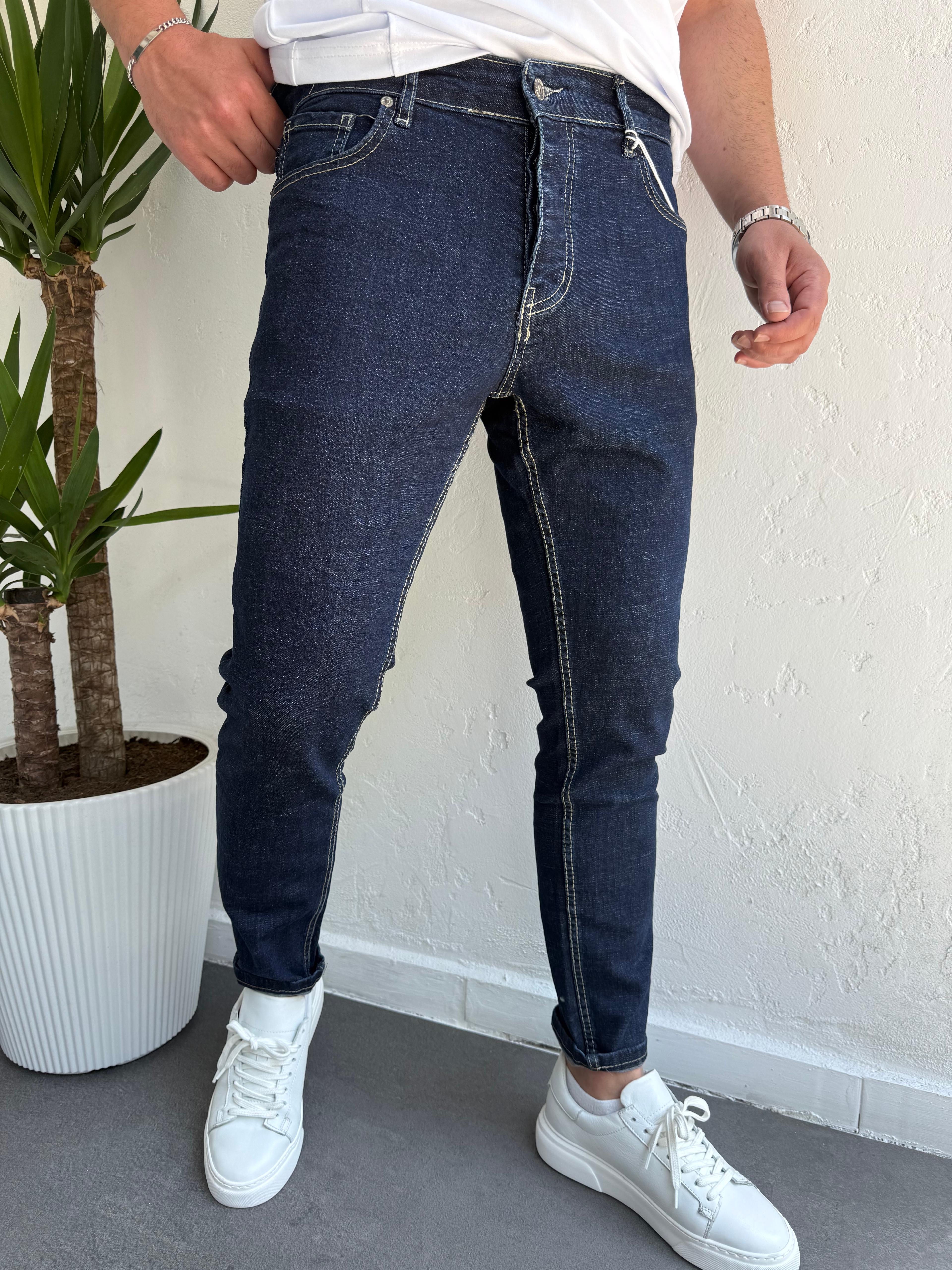 We11 Skinny Slimfit Koyu Lacivert 