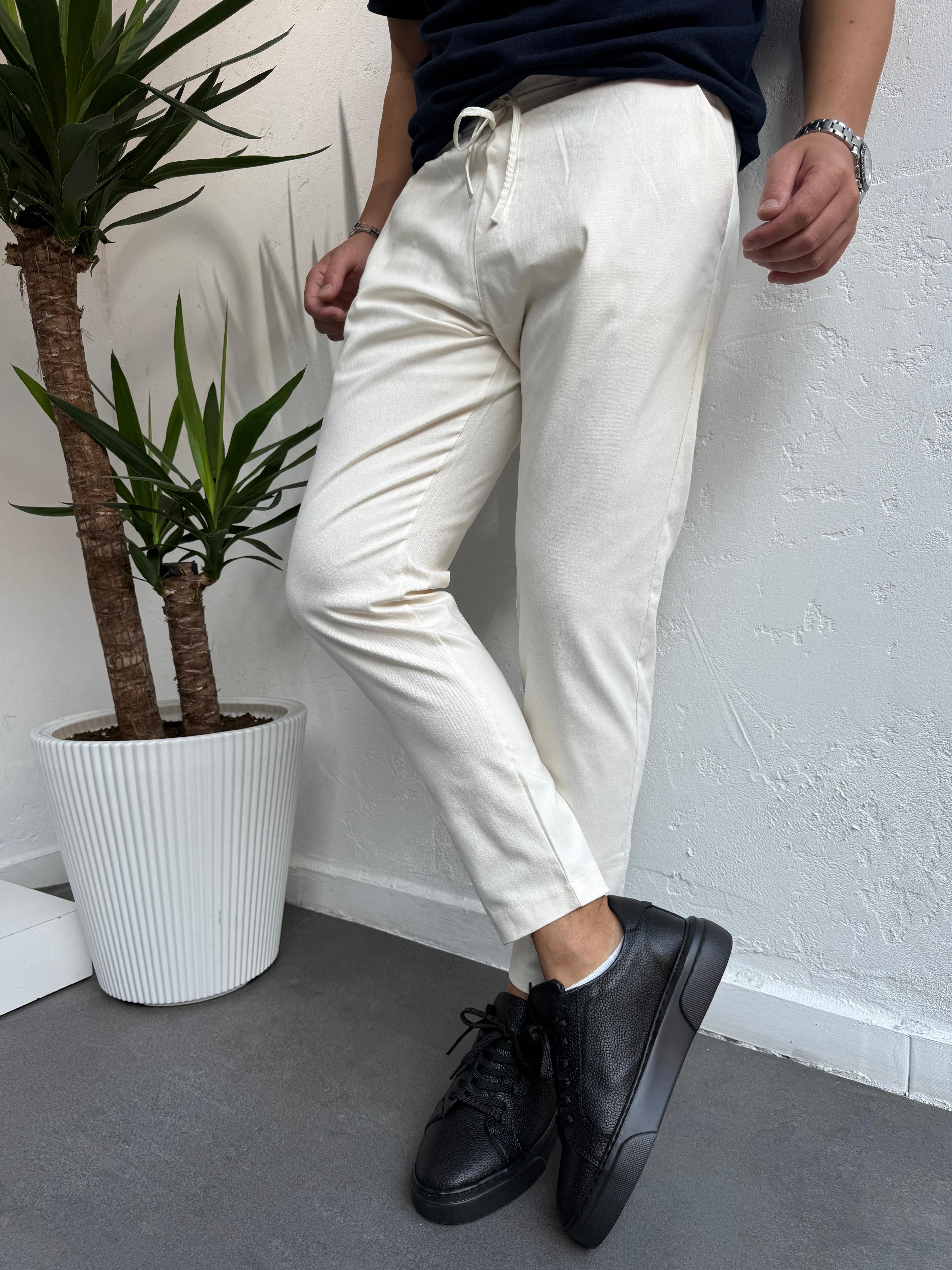 Marraceh Classic Jogger Pantolon Bej
