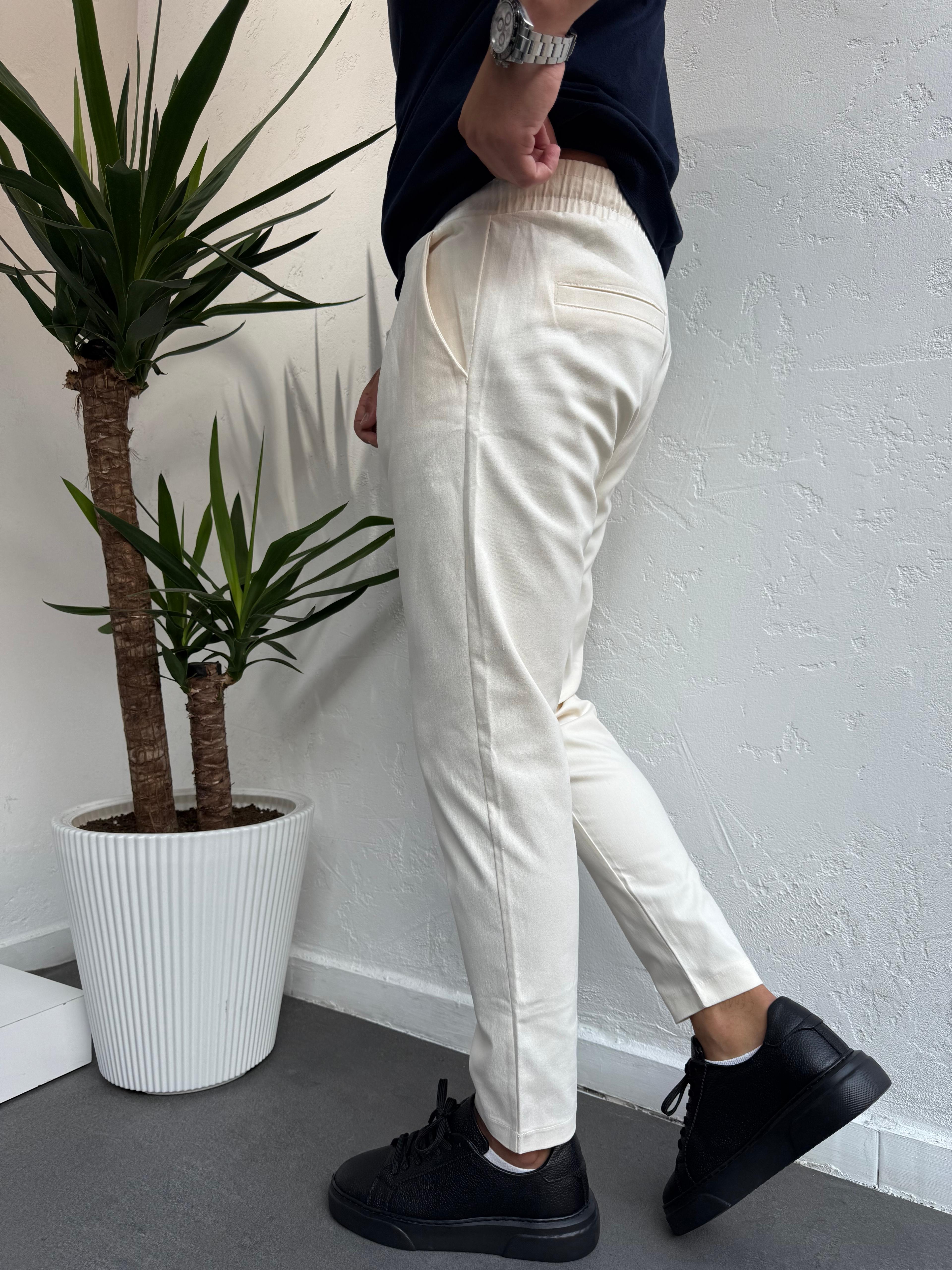 Marraceh Classic Jogger Pantolon Bej