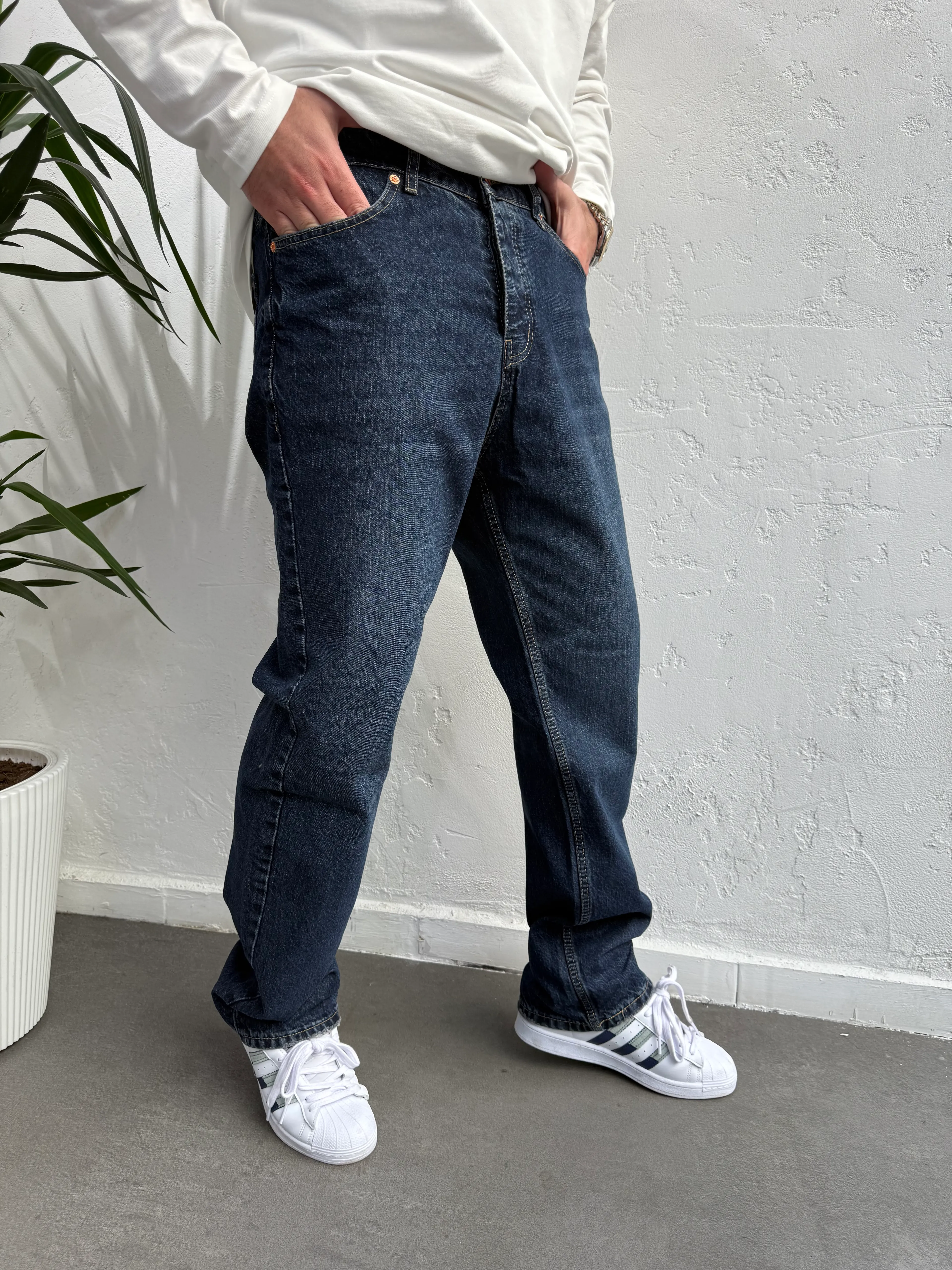 Tasarım Baggy Jeans Lacivert