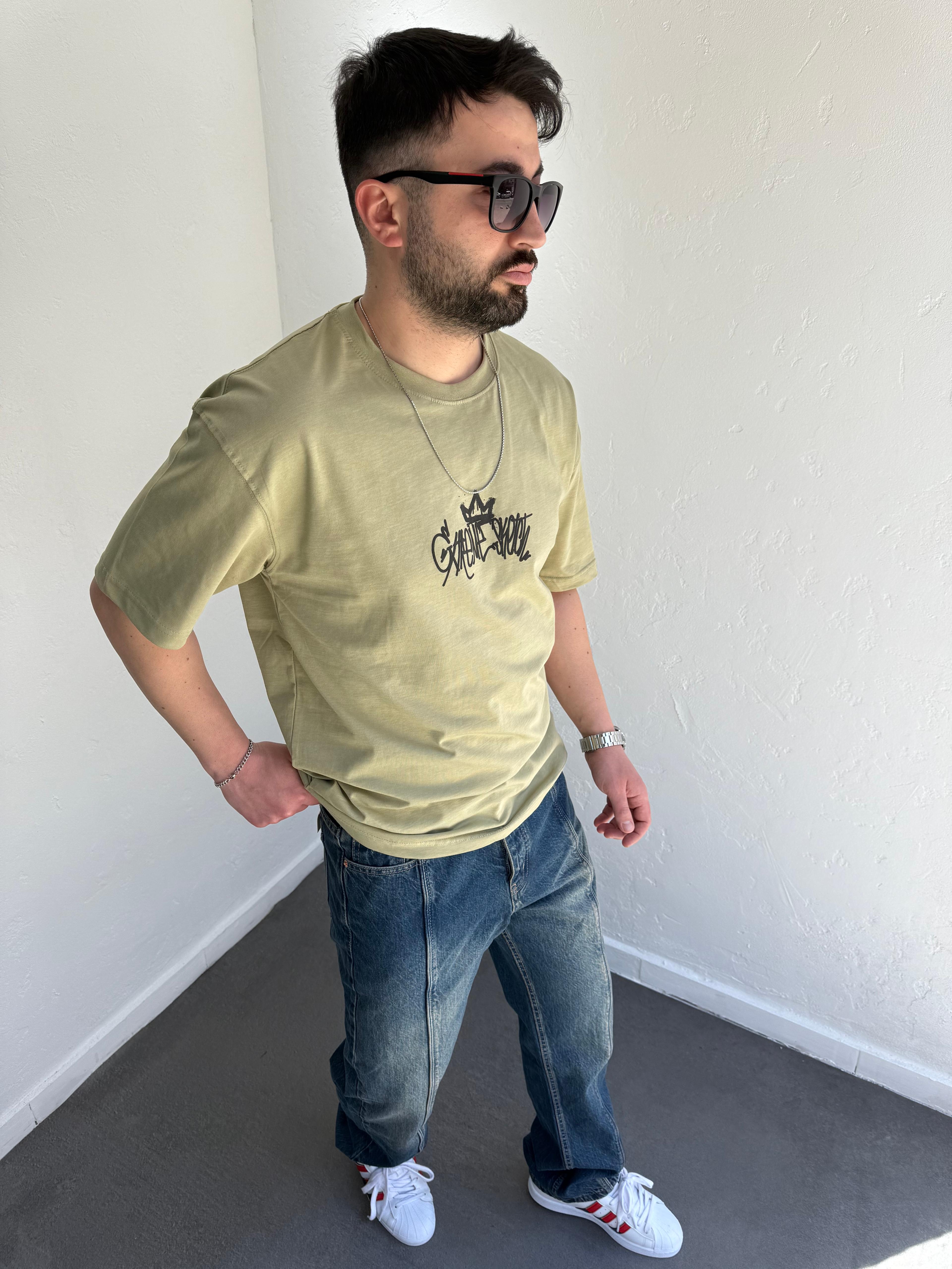 GK Oversize Tshirt Haki