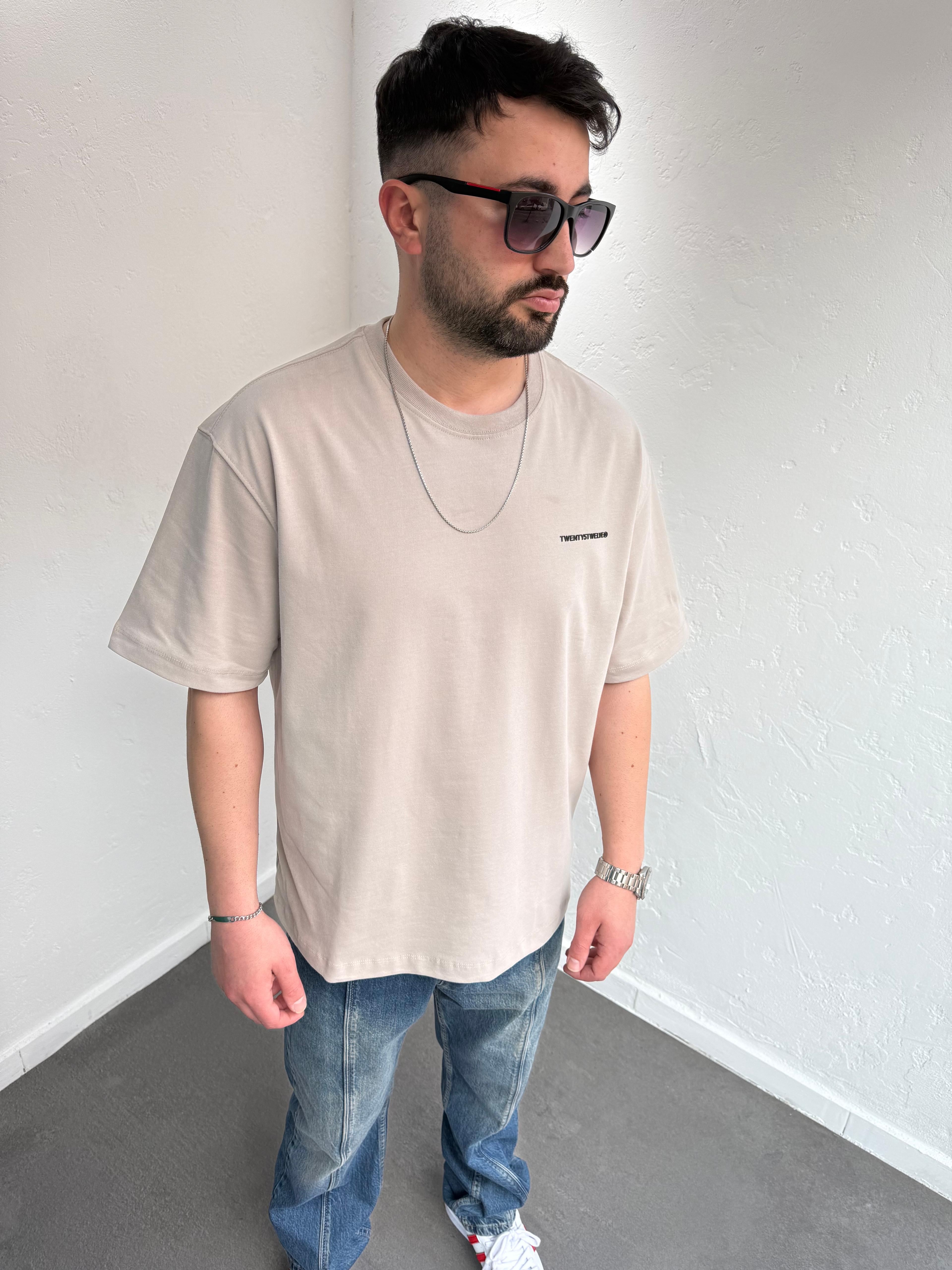 Oversize Twenty Thshirt Bej