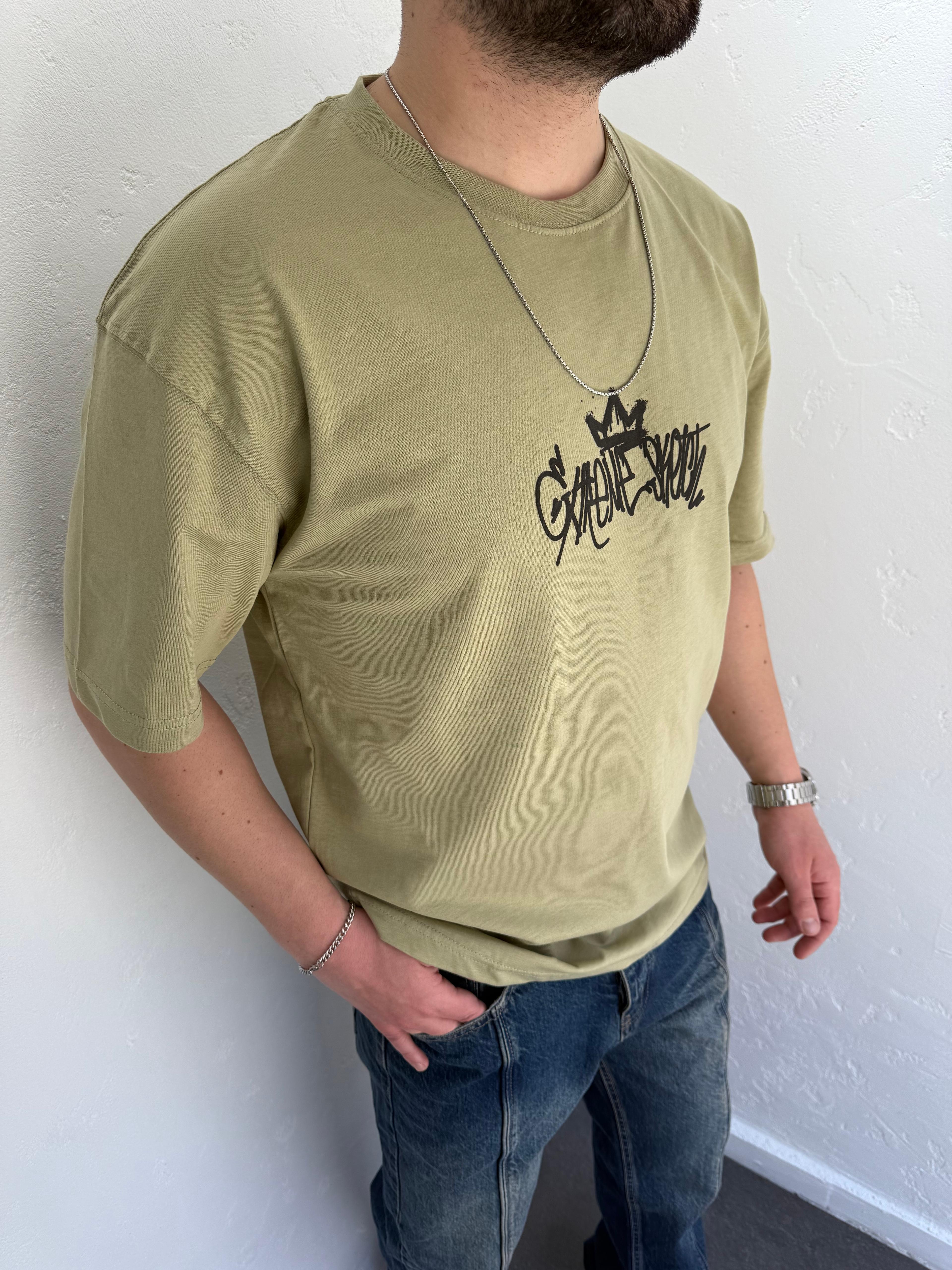 GK Oversize Tshirt Haki