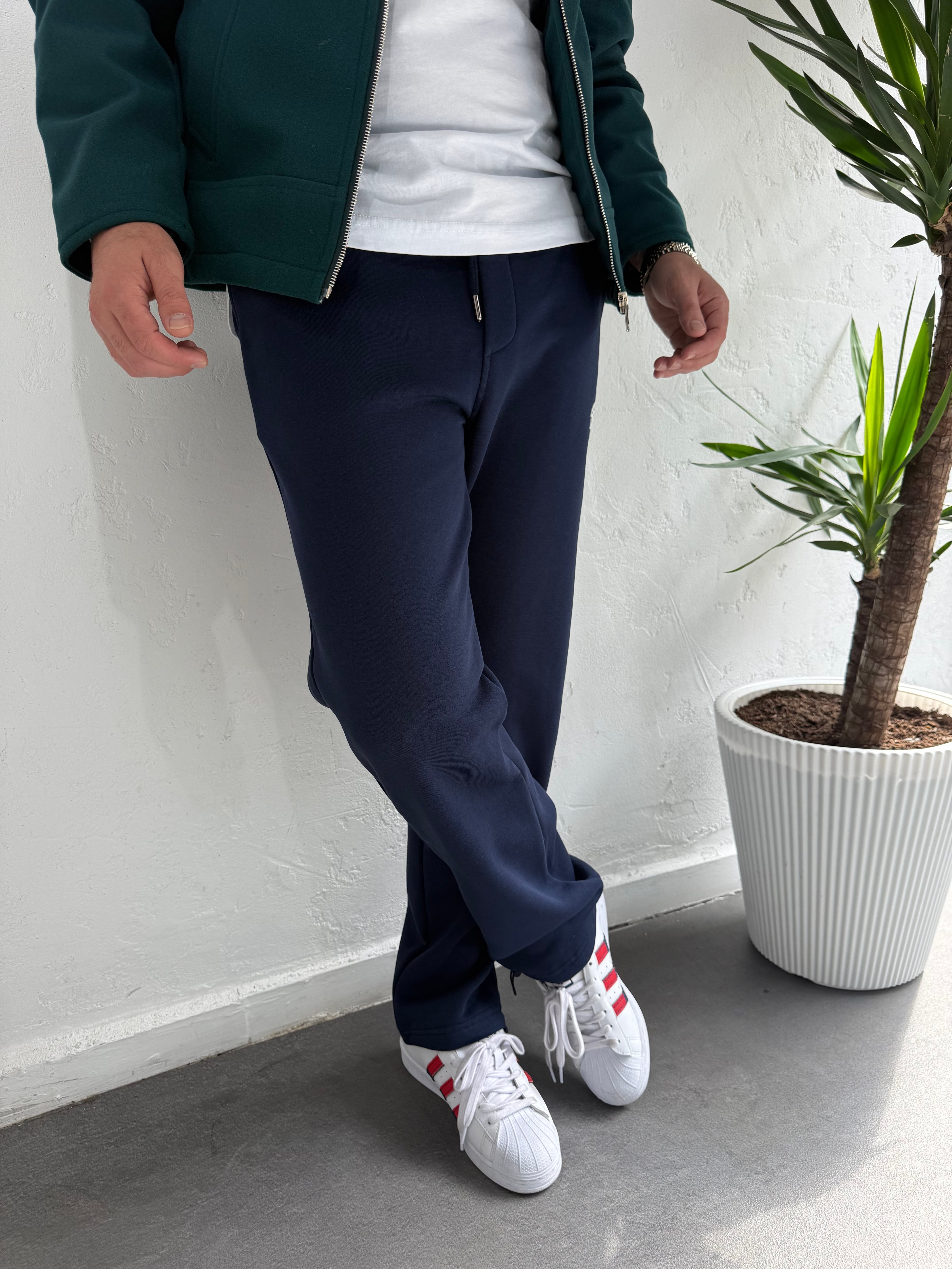 STWD Cotton Eşofman Altı Mavi
