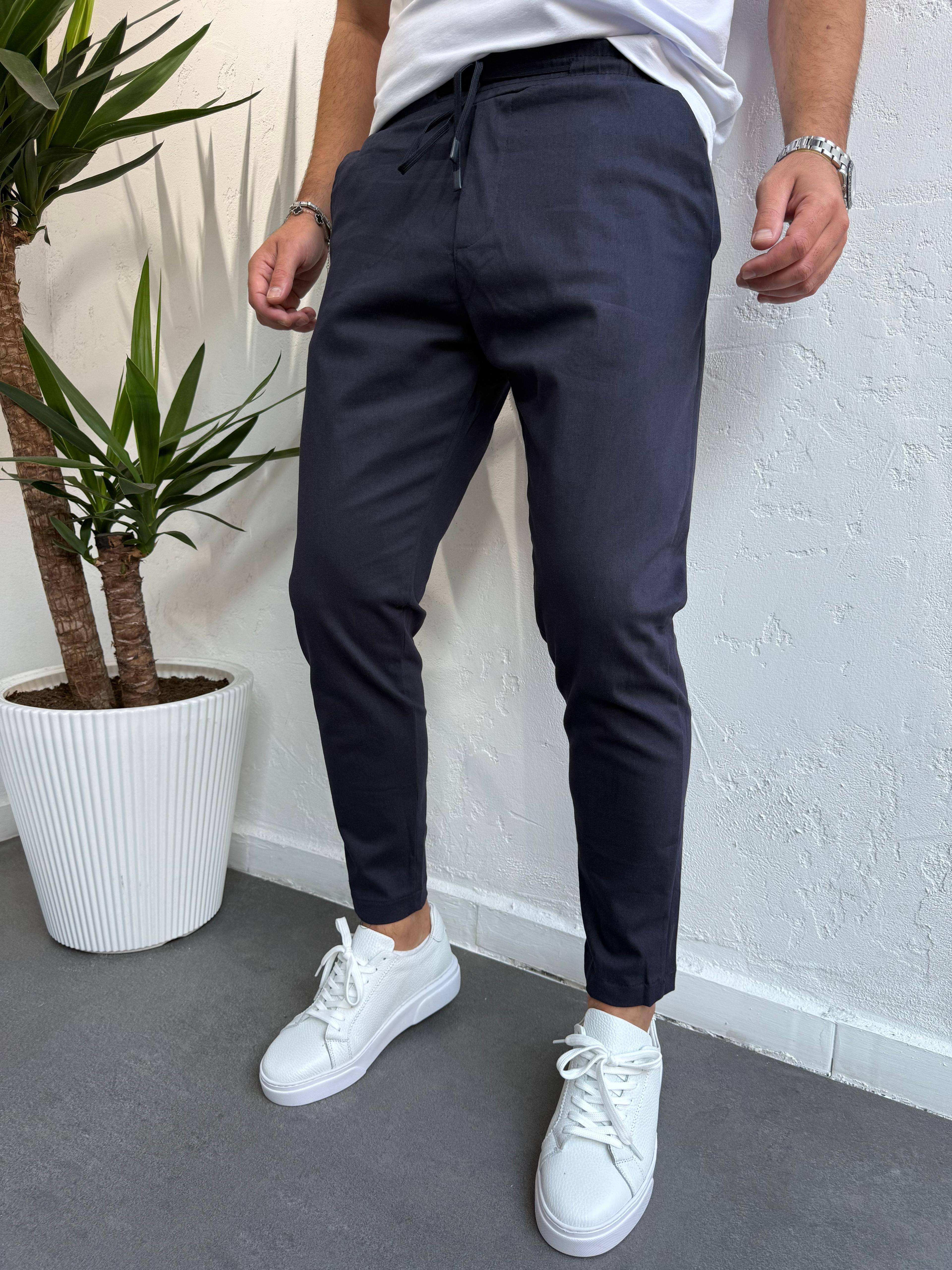 Marraceh Classic Jogger Pantolon Lacivert