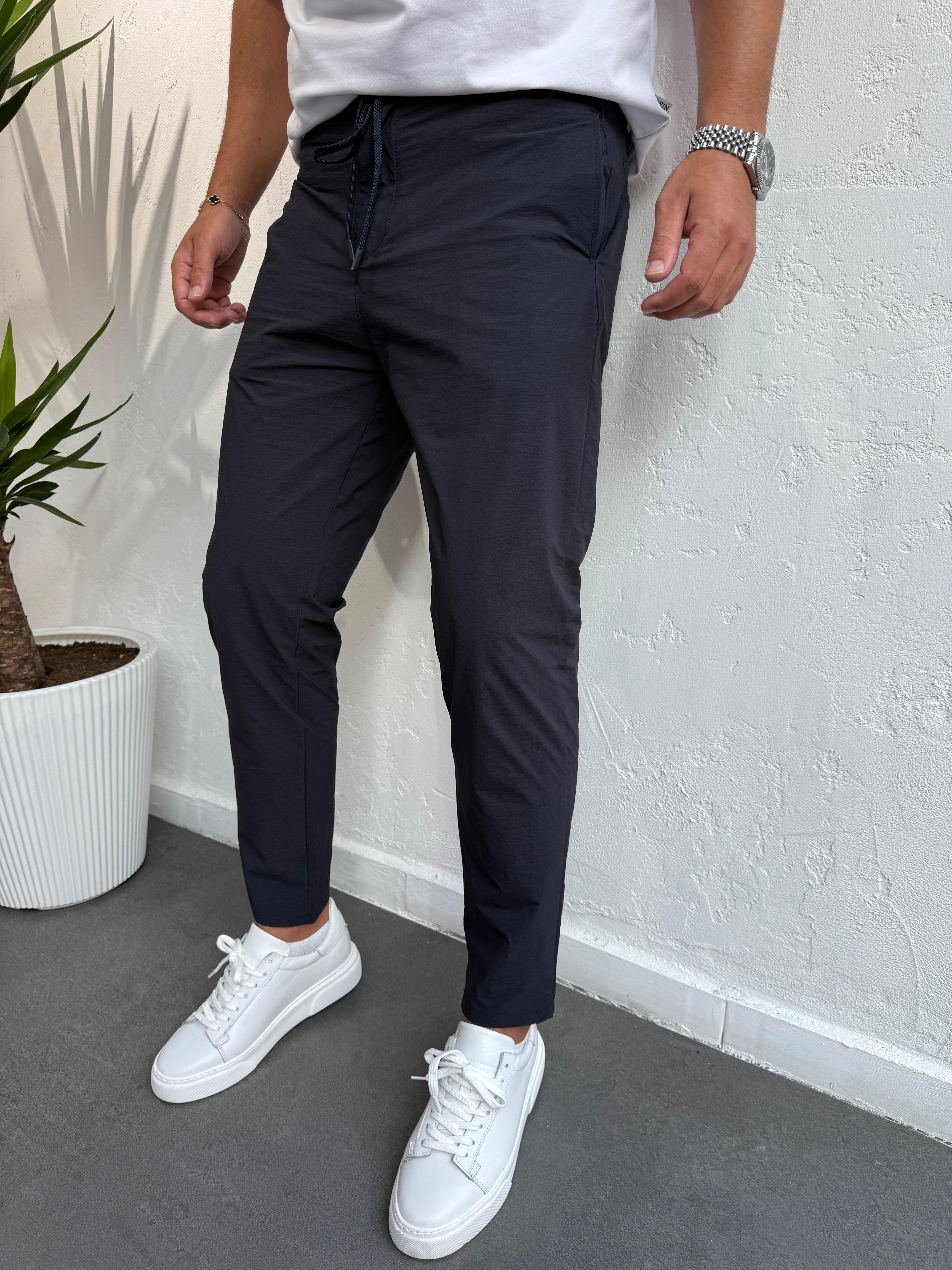 We11 Parüşüt Kumaş Jogger Pantolon Lacivert 