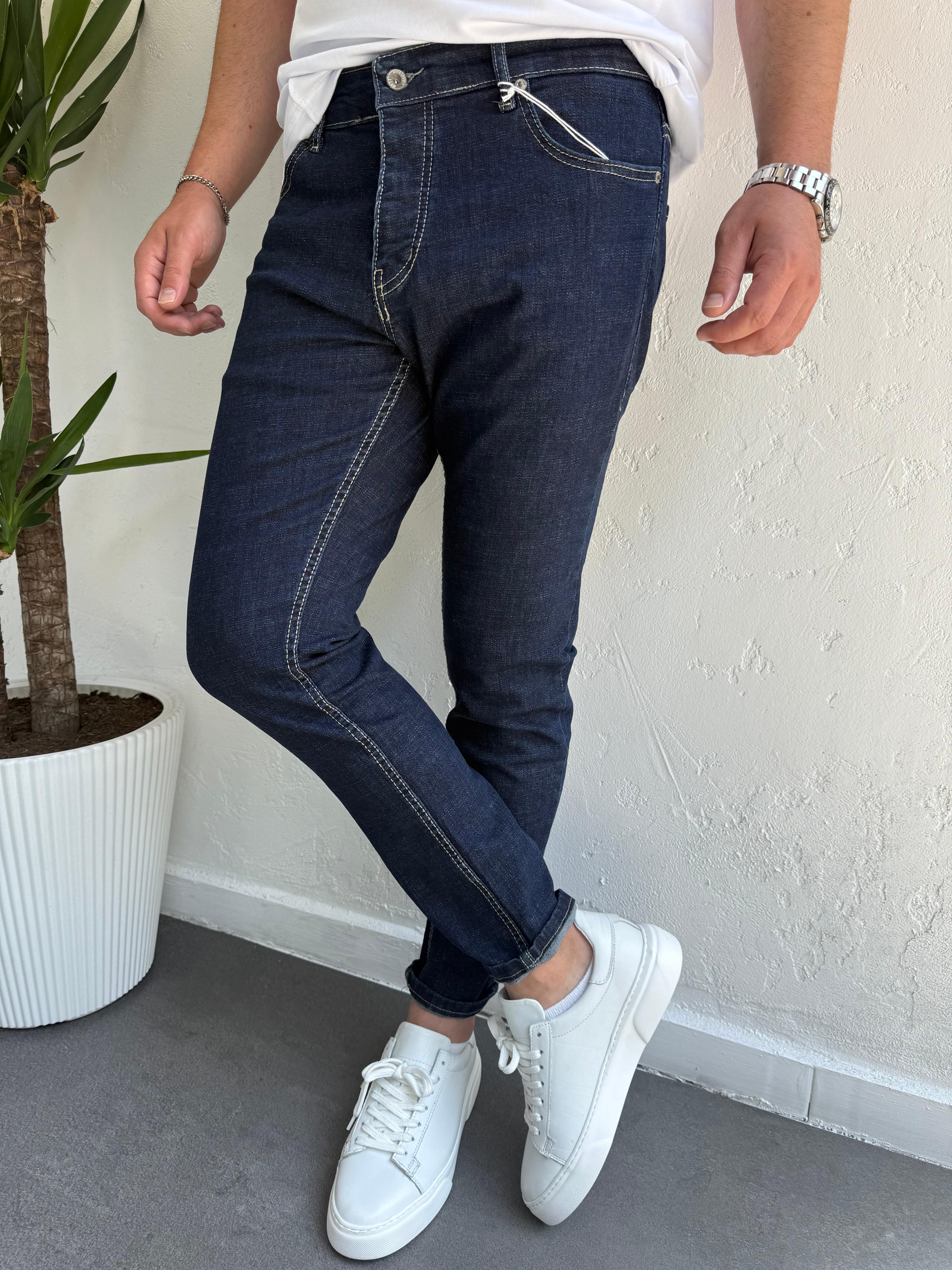 We11 Skinny Slimfit Koyu Lacivert 