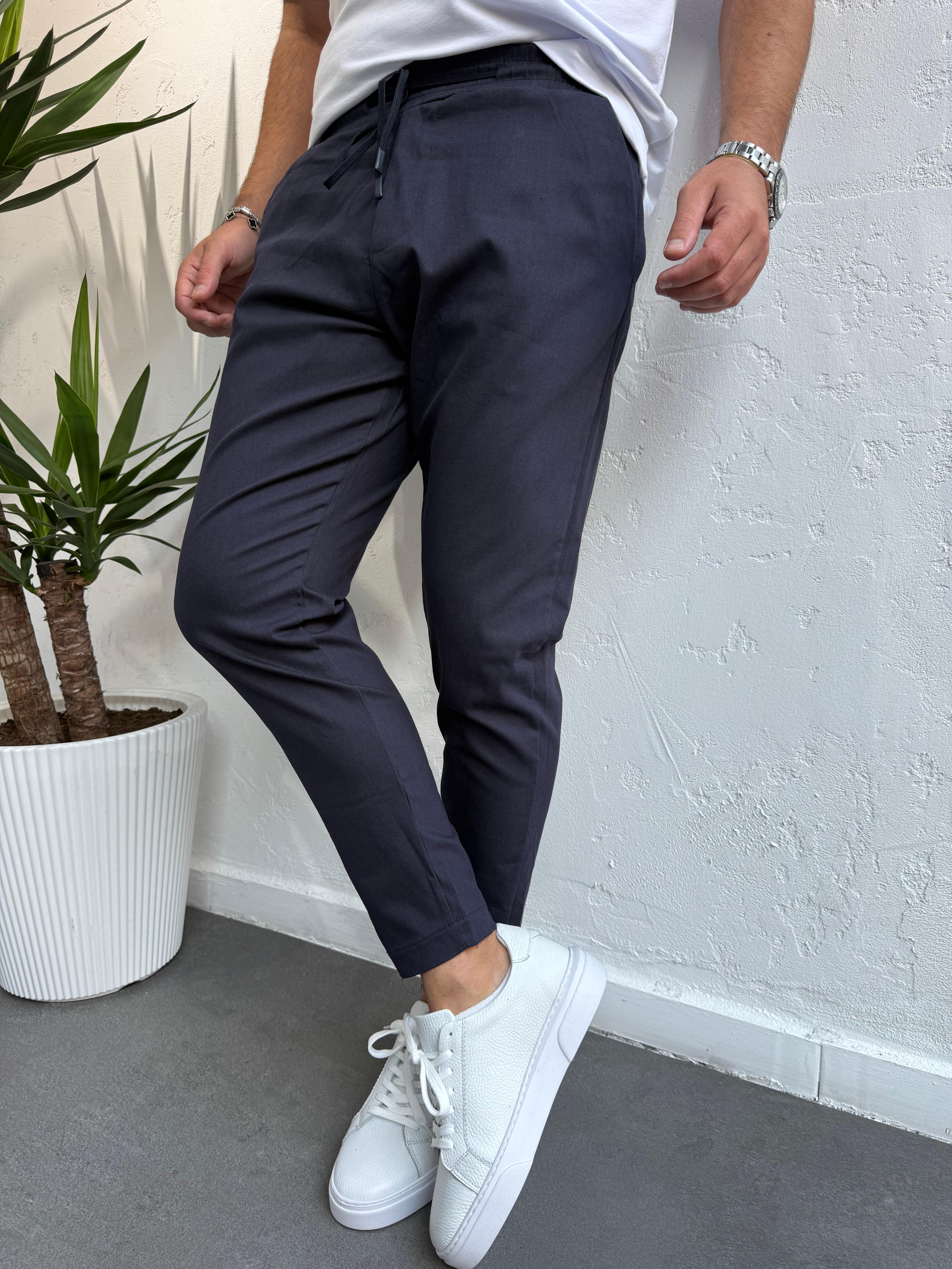 Marraceh Classic Jogger Pantolon Lacivert