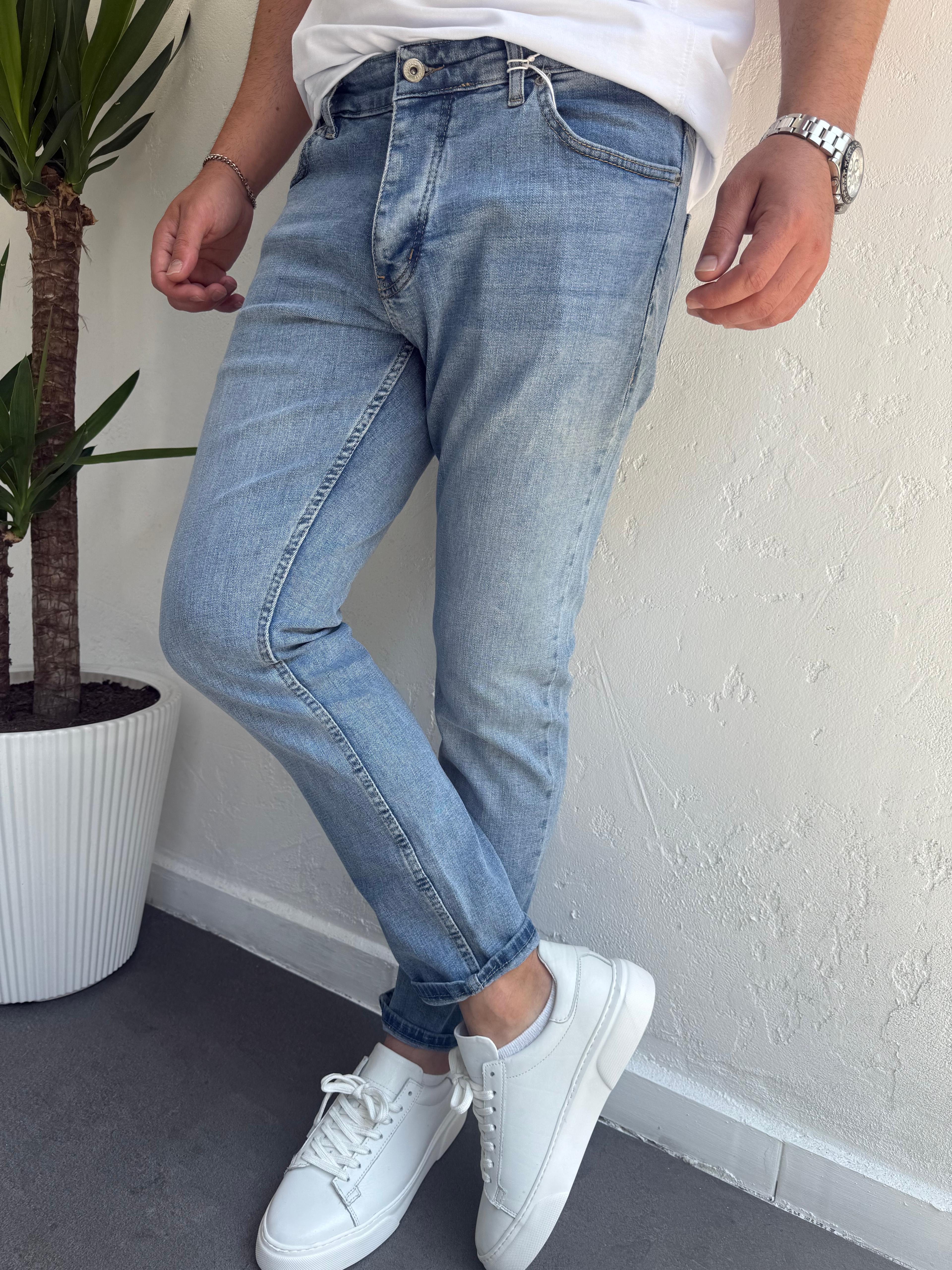 We11 Skinny Slimfit Açık Mavi