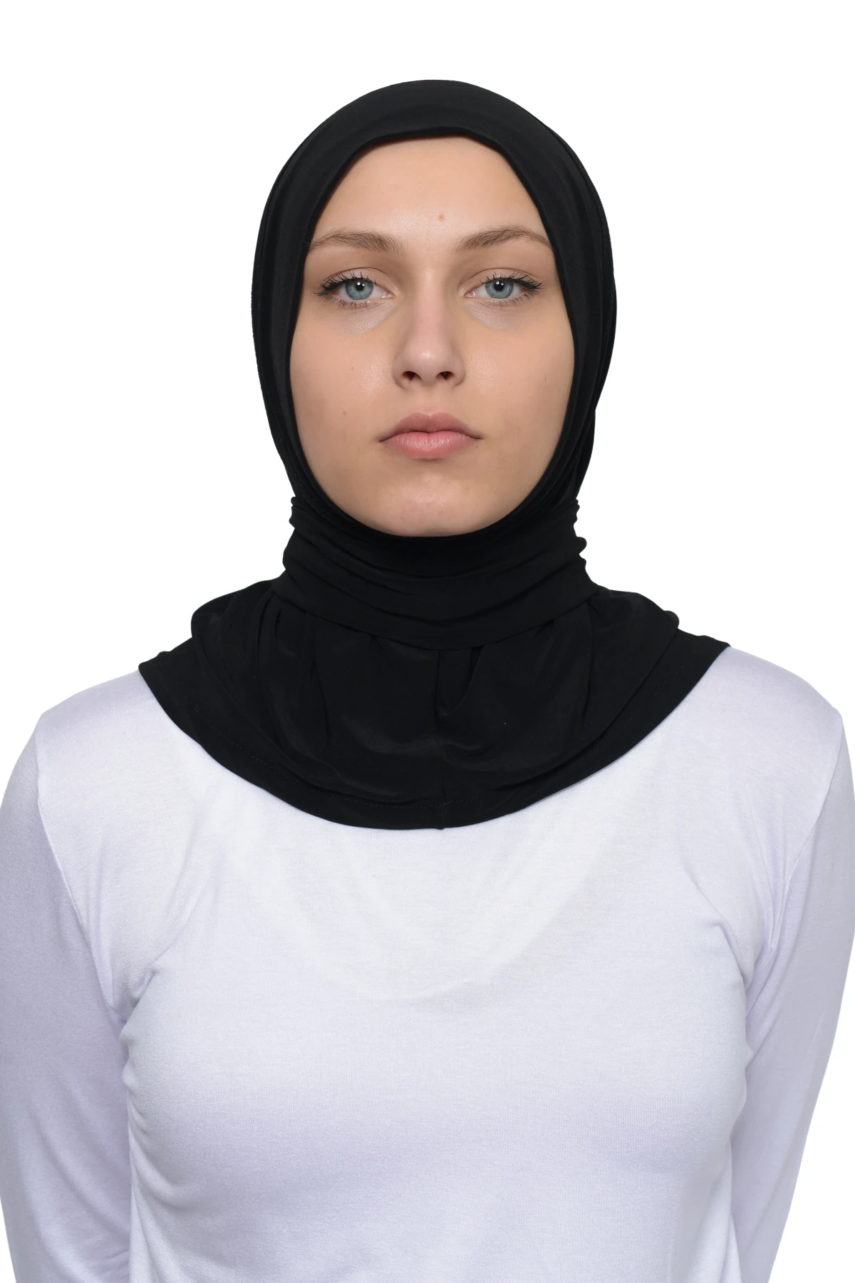 Çıtçıtlı Hazır Eşarp Hijap