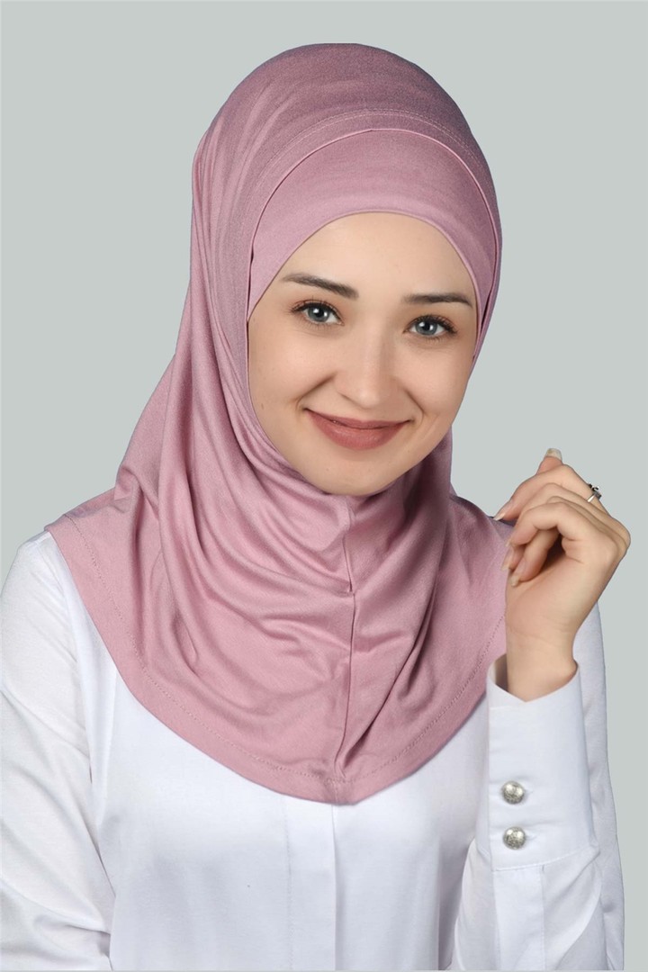 İkili Set Pratik Eşarp Hazır Türban ve Hijab Tesettür Bonesi