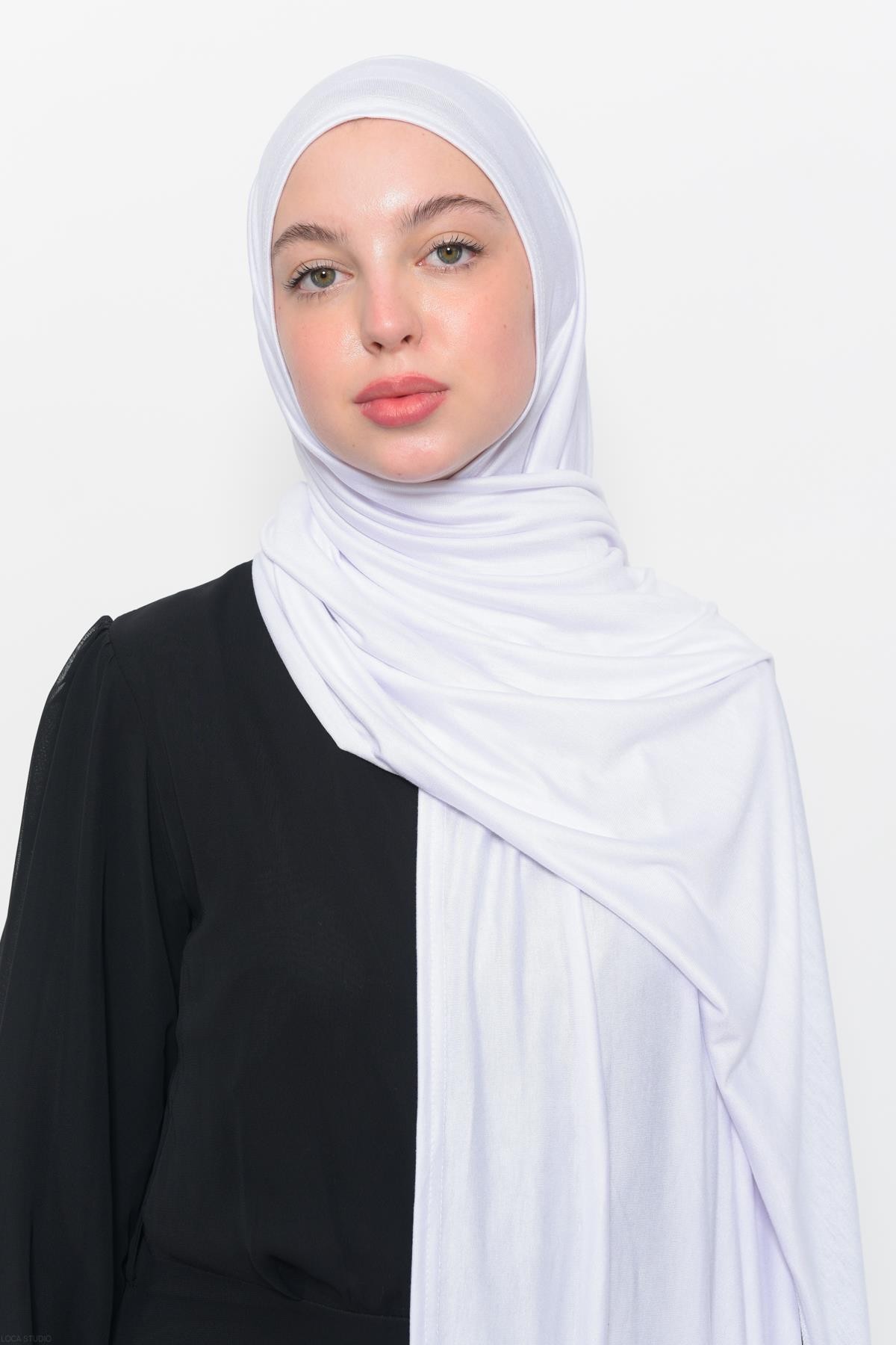 Organic Viscon Slip-On Hijab