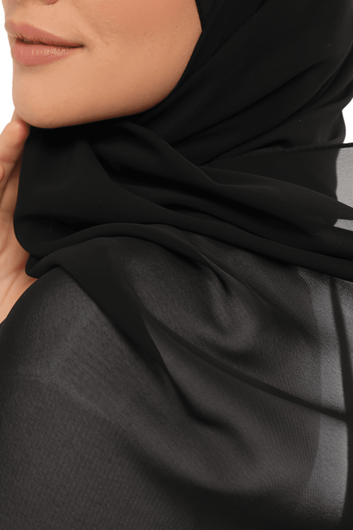 Organic Daily Wear Bonnet and Chiffon Shawl