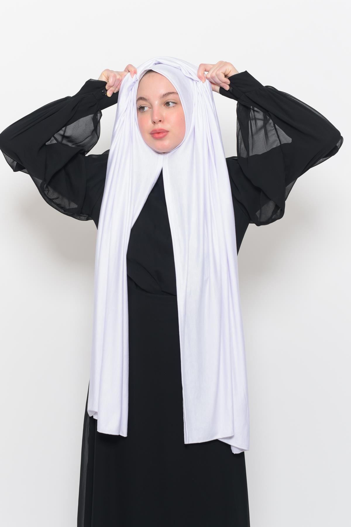 Organic Viscon Slip-On Hijab