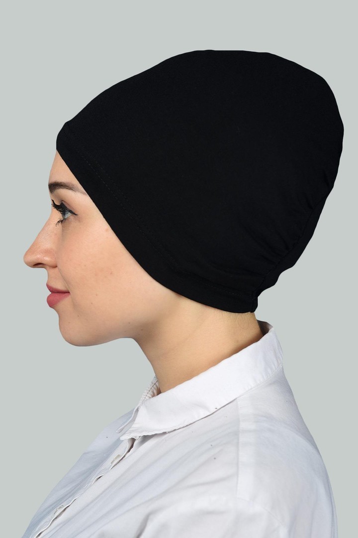 Instant Practical Fitted Elastic Hijab Bonnet