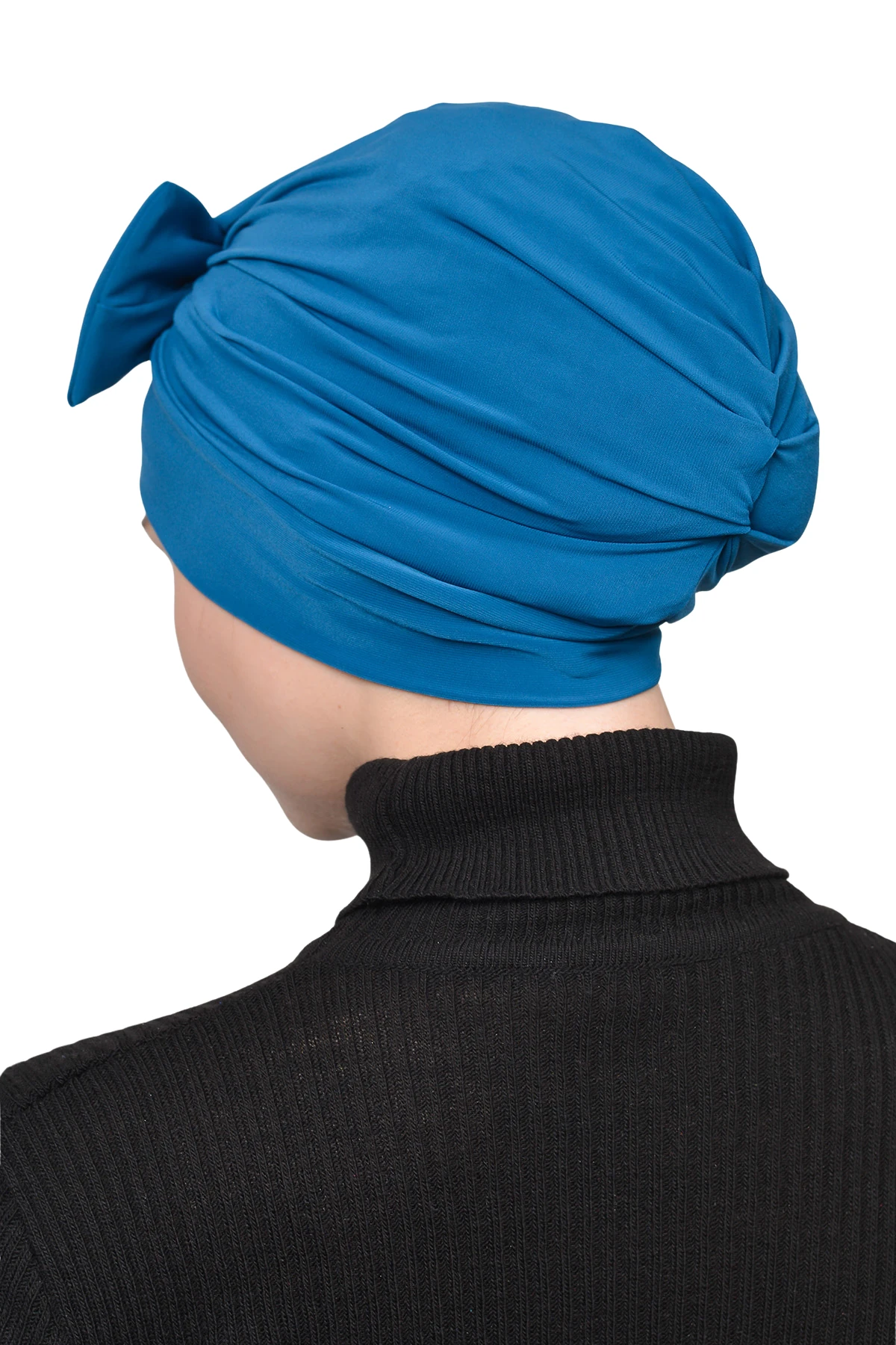 Fiyonklu Çift Yönlü Çapraz Tesettür Bone