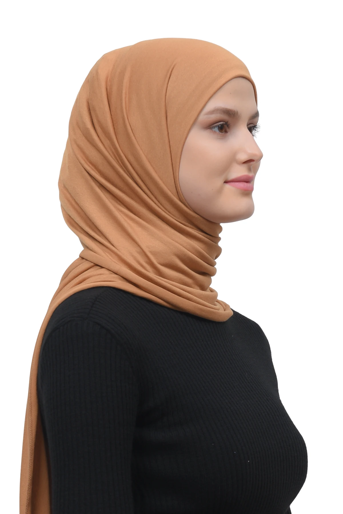 Tesettür Penye Şal Düz