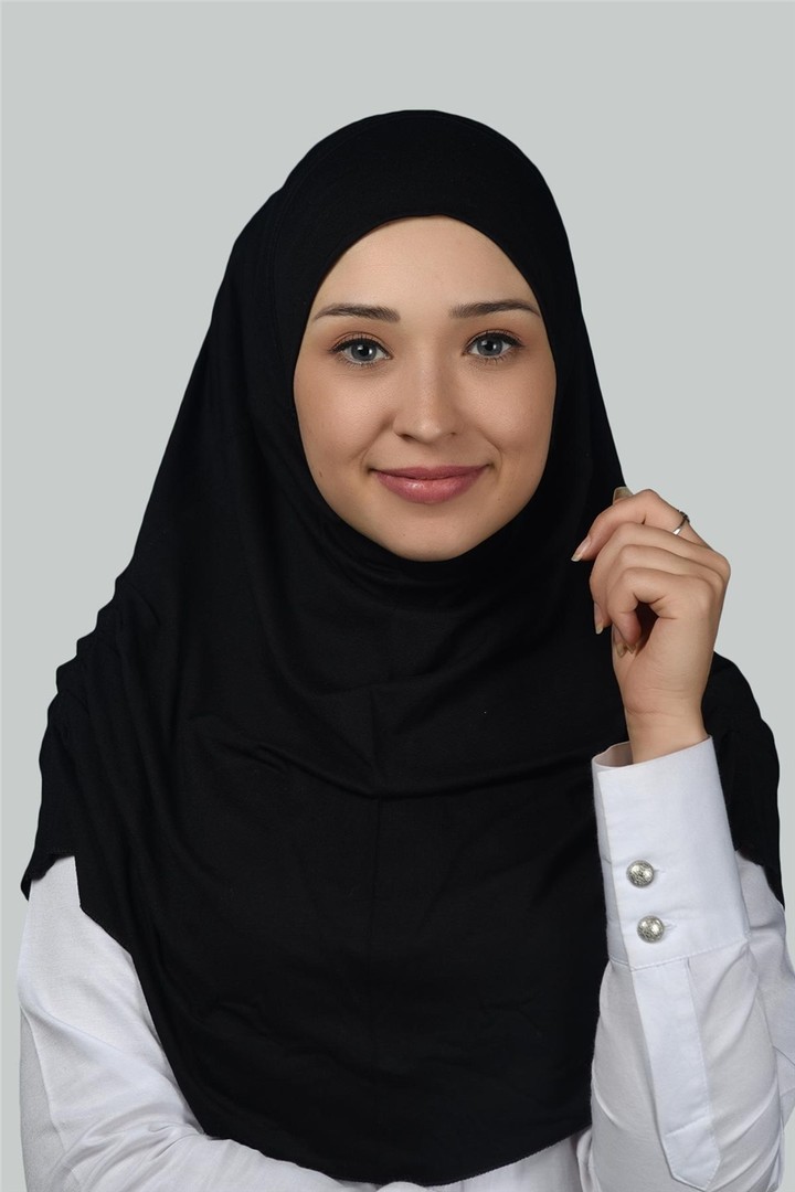 Instant Hijab Pleated Practical Scarf - Prayer Hijab 