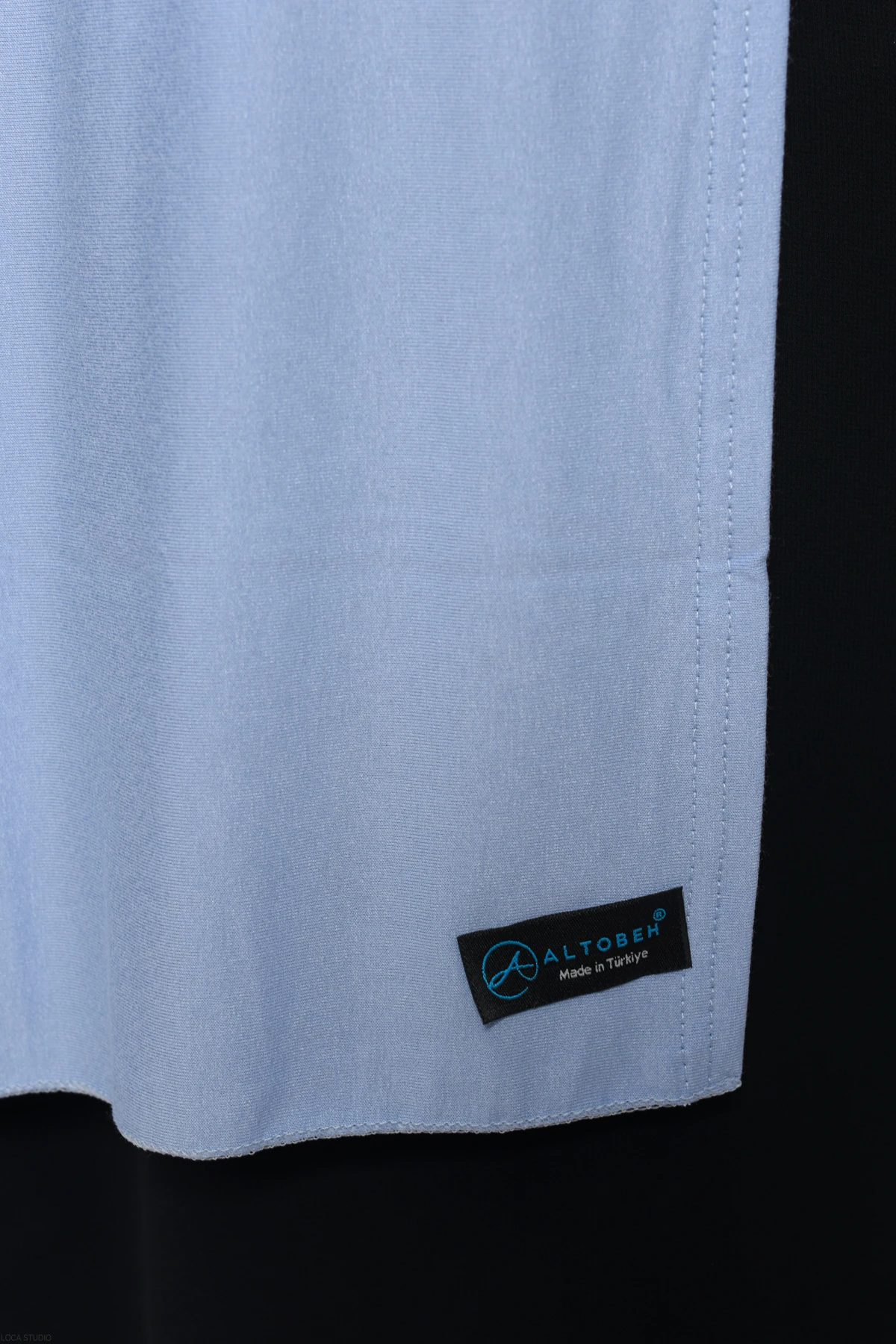 Hazır Pratik Geçmeli Lüks Organik Düz Penye Şal Eşit Hizalı